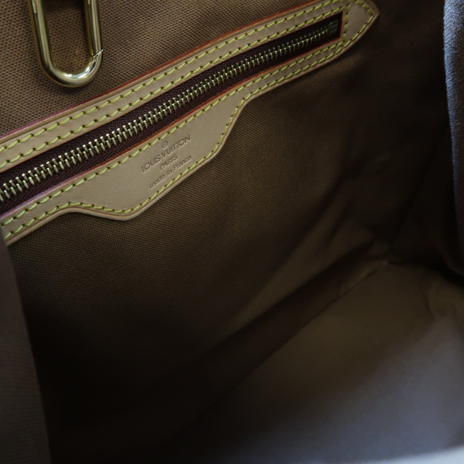 LOUIS VUITTON Monogram Batignolles Horizont金扣肩背袋啡色