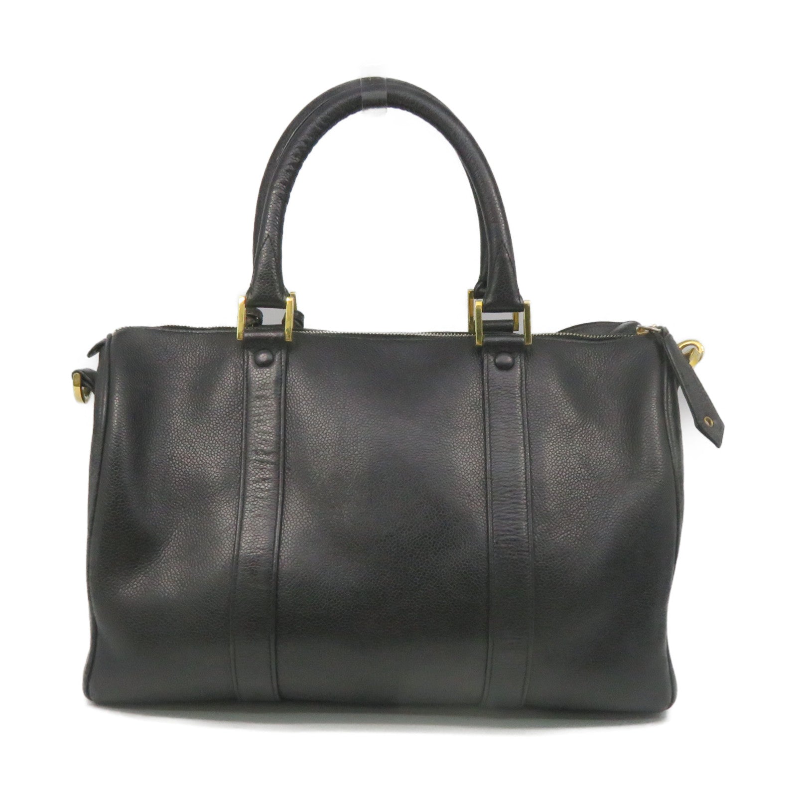 CHANEL 牛皮皮革Vintage 2Way Shoulder Bag手挽肩背兩用袋黑色