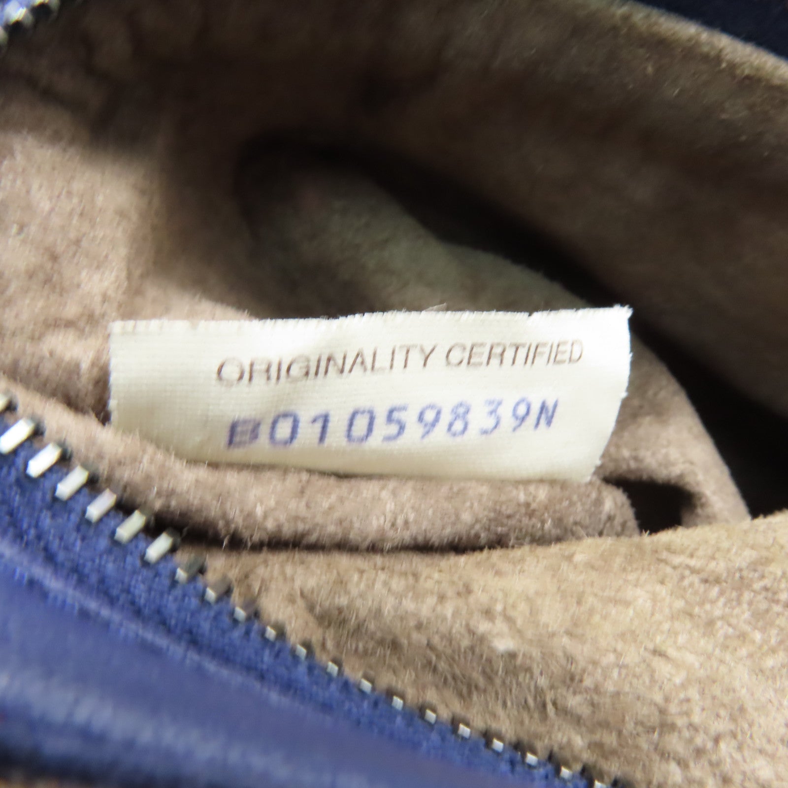 BOTTEGA VENETA 織紋皮革Shoulder Bag銀扣肩背袋藍色