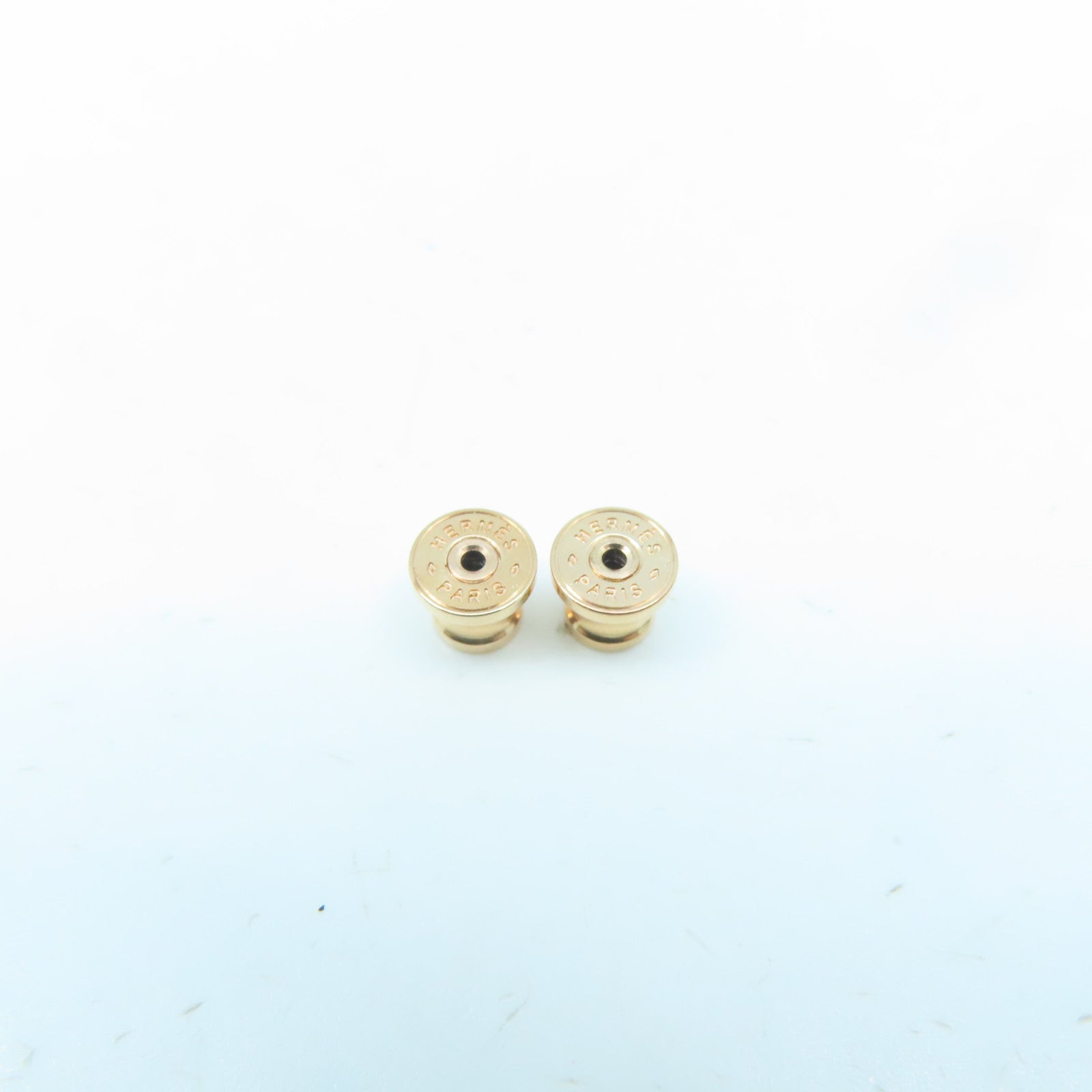 HERMES 金屬Earrings耳環粉紅色/金色