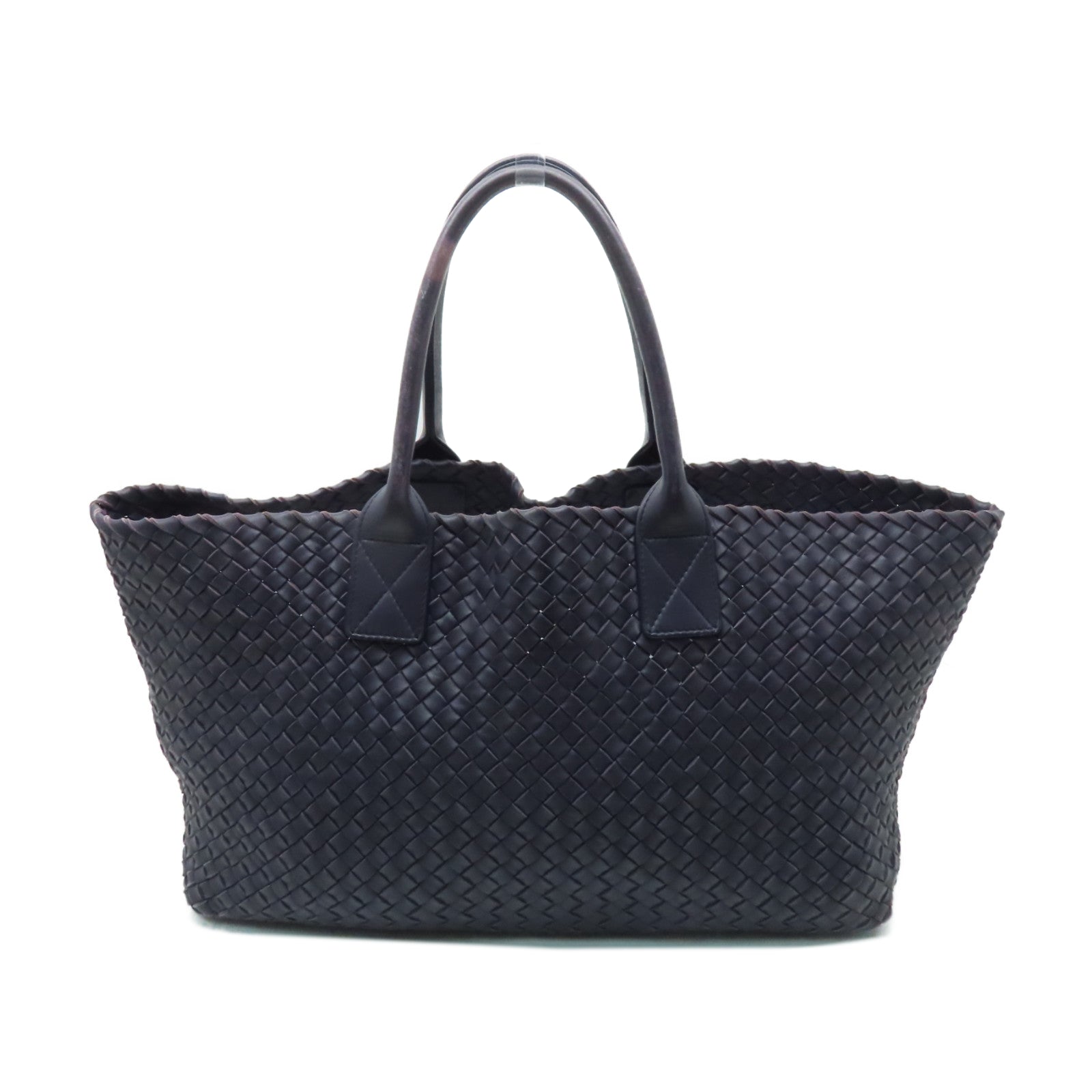 BOTTEGA VENETA 織紋皮革Large Tote Bag手挽袋紫色