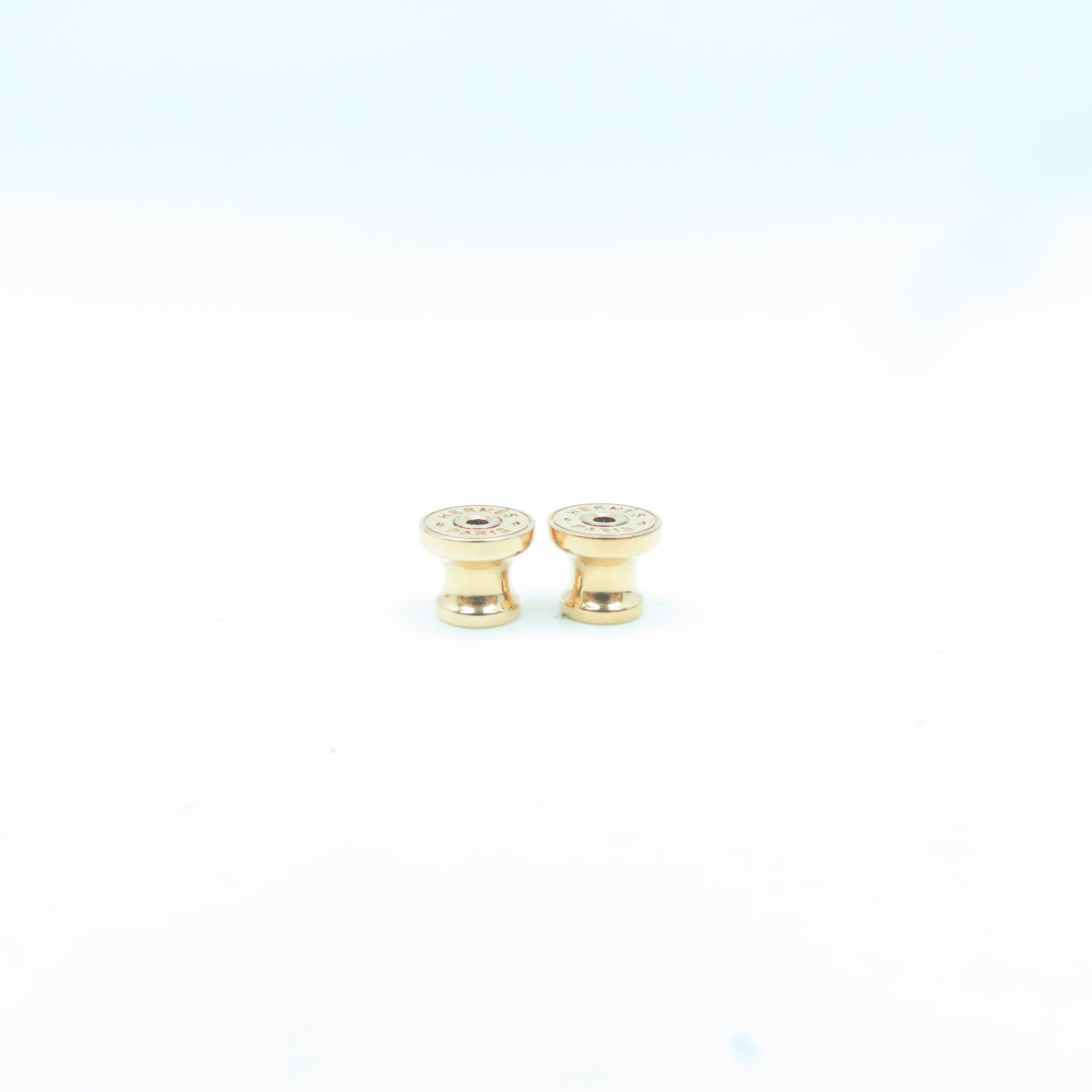 HERMES 金屬Earrings耳環粉紅色/金色