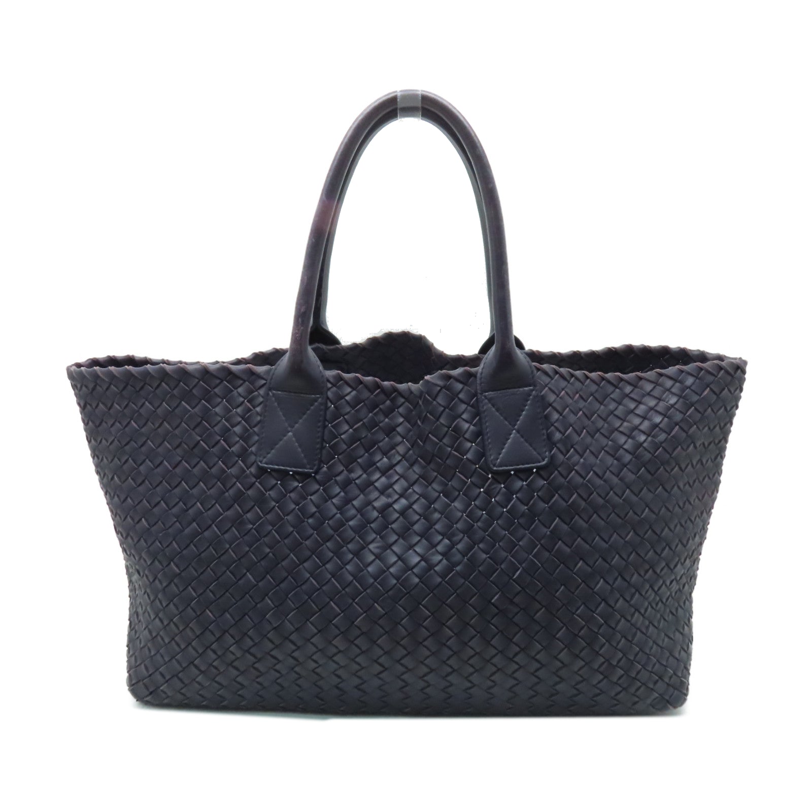 BOTTEGA VENETA 織紋皮革Large Tote Bag手挽袋紫色