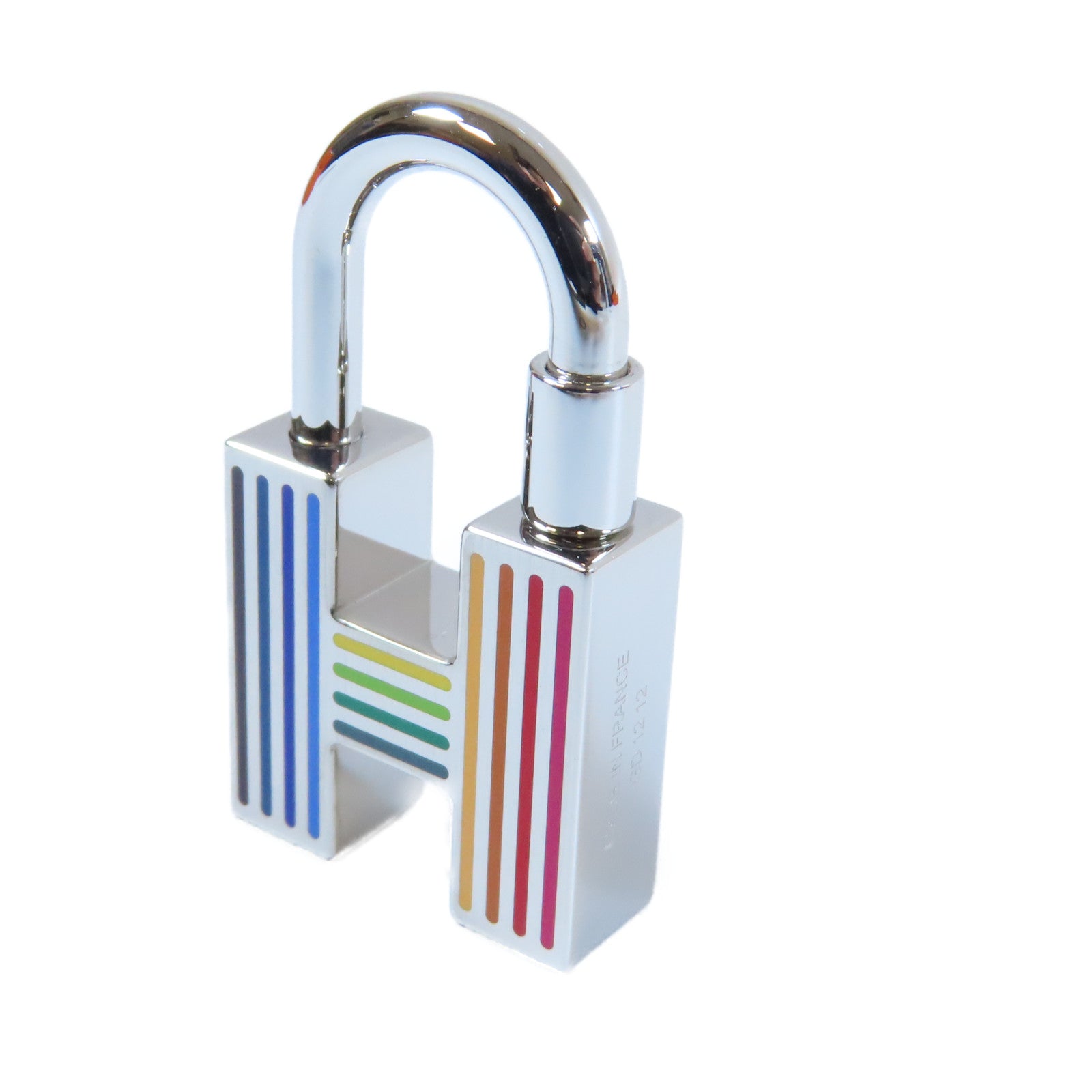HERMES 金屬Key Ring鑰匙圈銀色/彩色