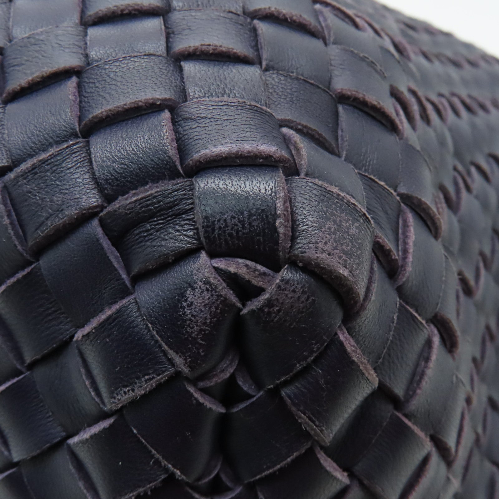 BOTTEGA VENETA 織紋皮革Large Tote Bag手挽袋紫色