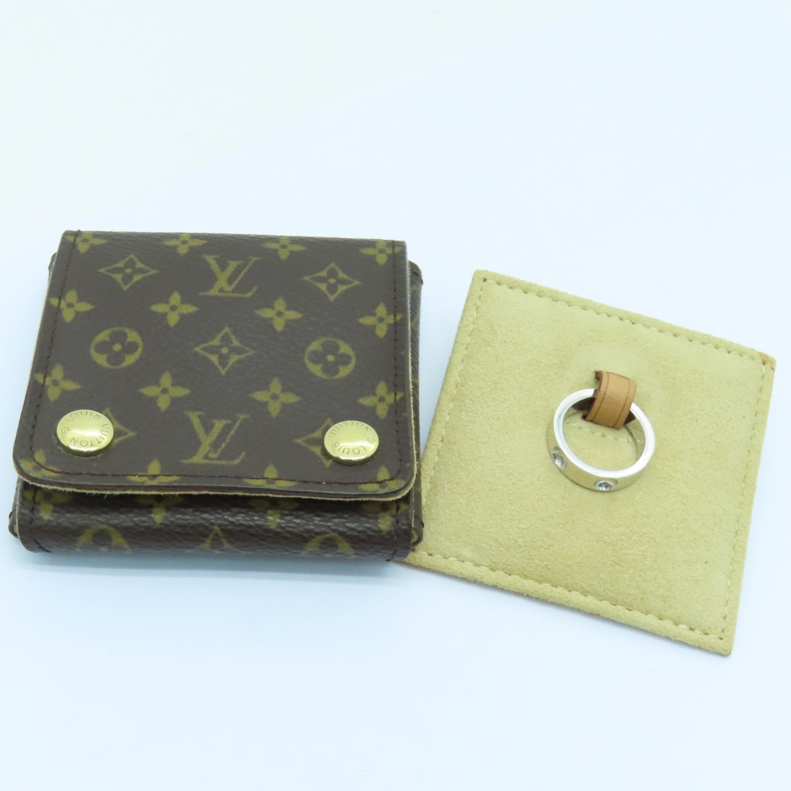 LOUIS VUITTON 【激減優惠】18K白金Ring戒指US#5.5/LV#50