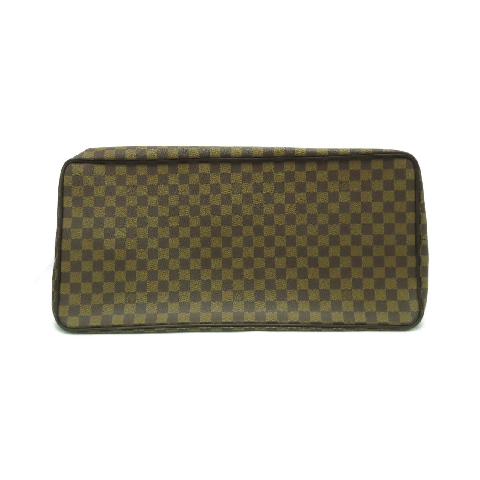 LOUIS VUITTON 【激減優惠】Damier Greenwich GM金扣波士頓包棕色