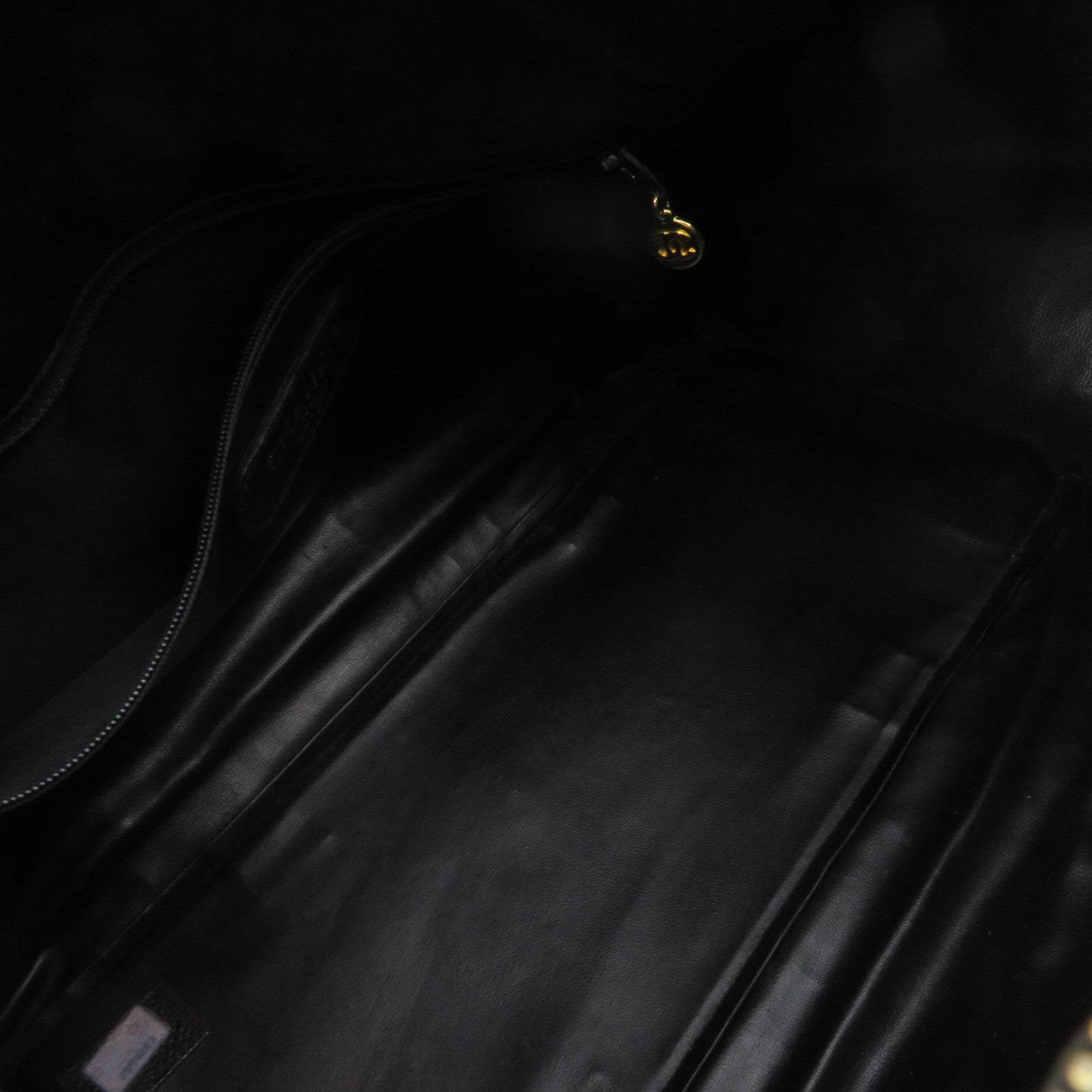 CHANEL 牛皮皮革Vintage 2Way Shoulder Bag手挽肩背兩用袋黑色
