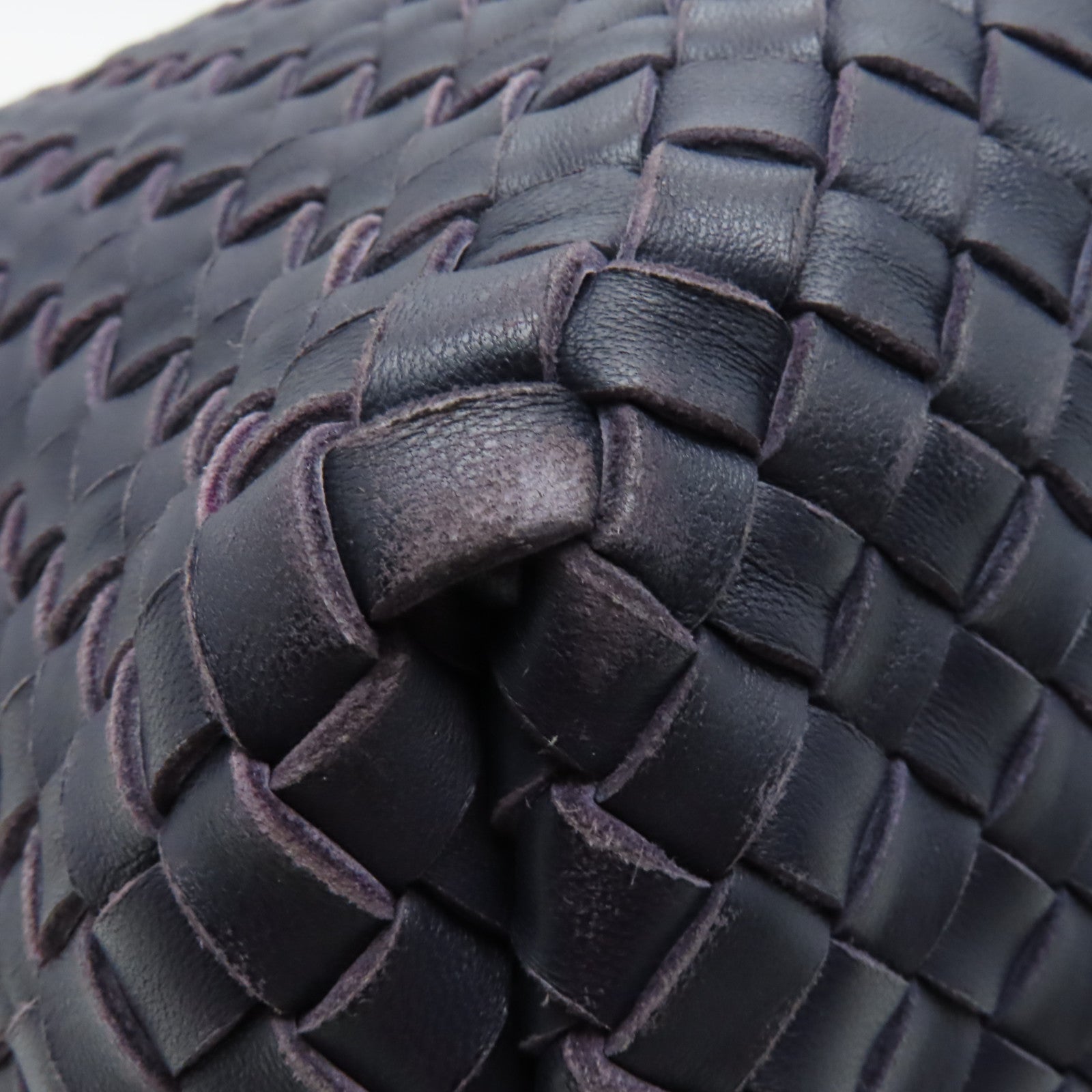 BOTTEGA VENETA 織紋皮革Large Tote Bag手挽袋紫色
