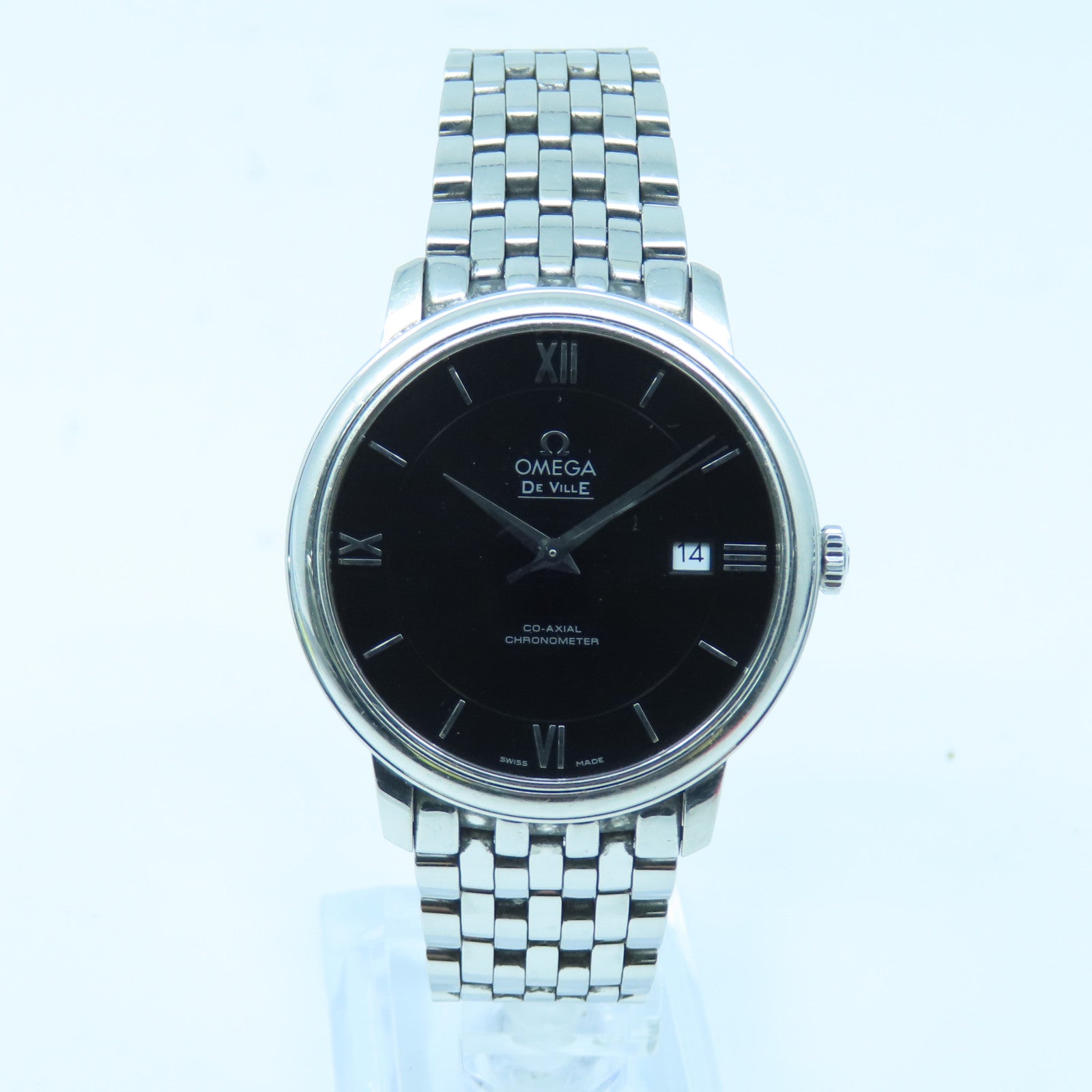 OMEGA DE Ville不锈钢手表自动机芯黑色