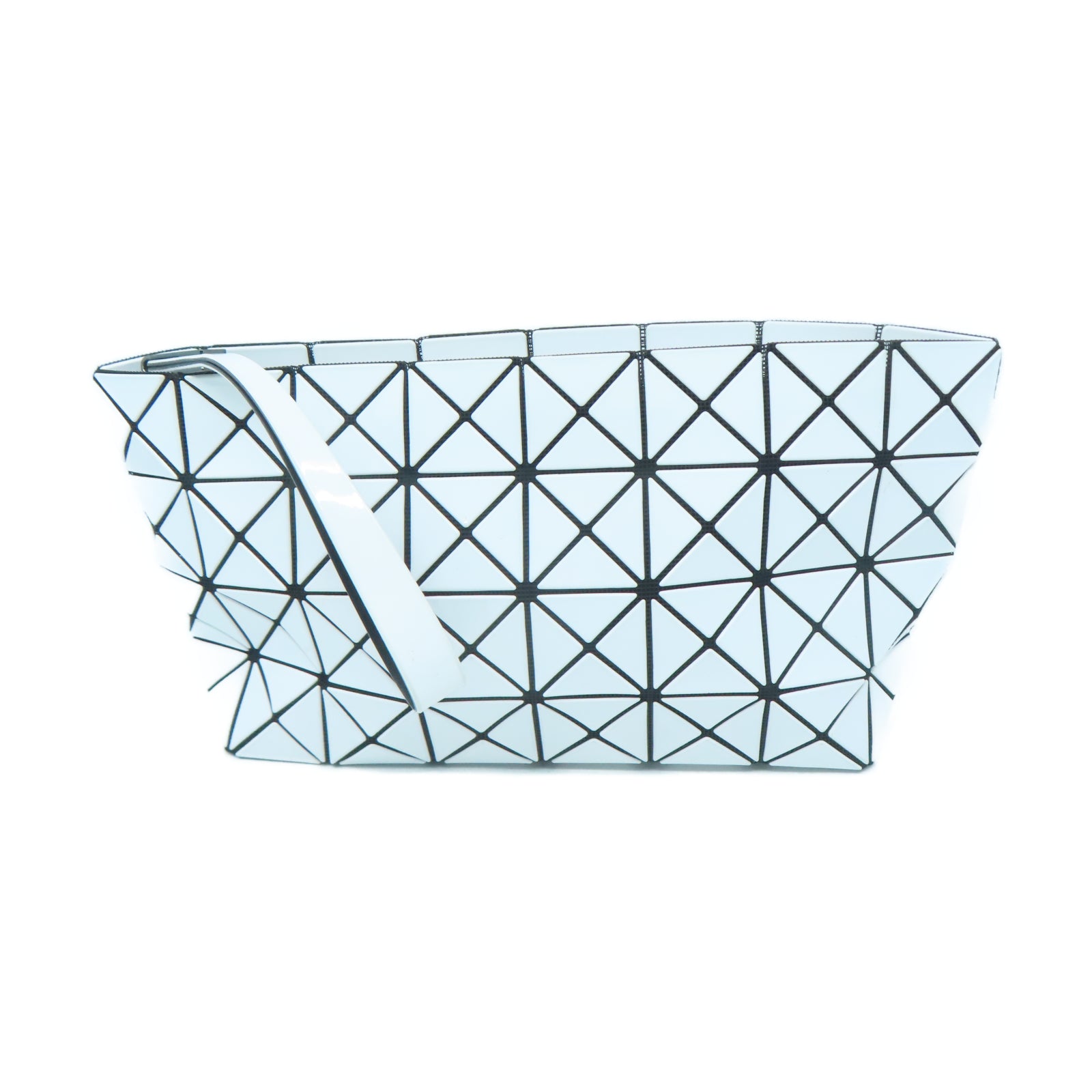 ISSEY MIYAKE 【激減優惠】PVC Pouch銀扣手拿包白色