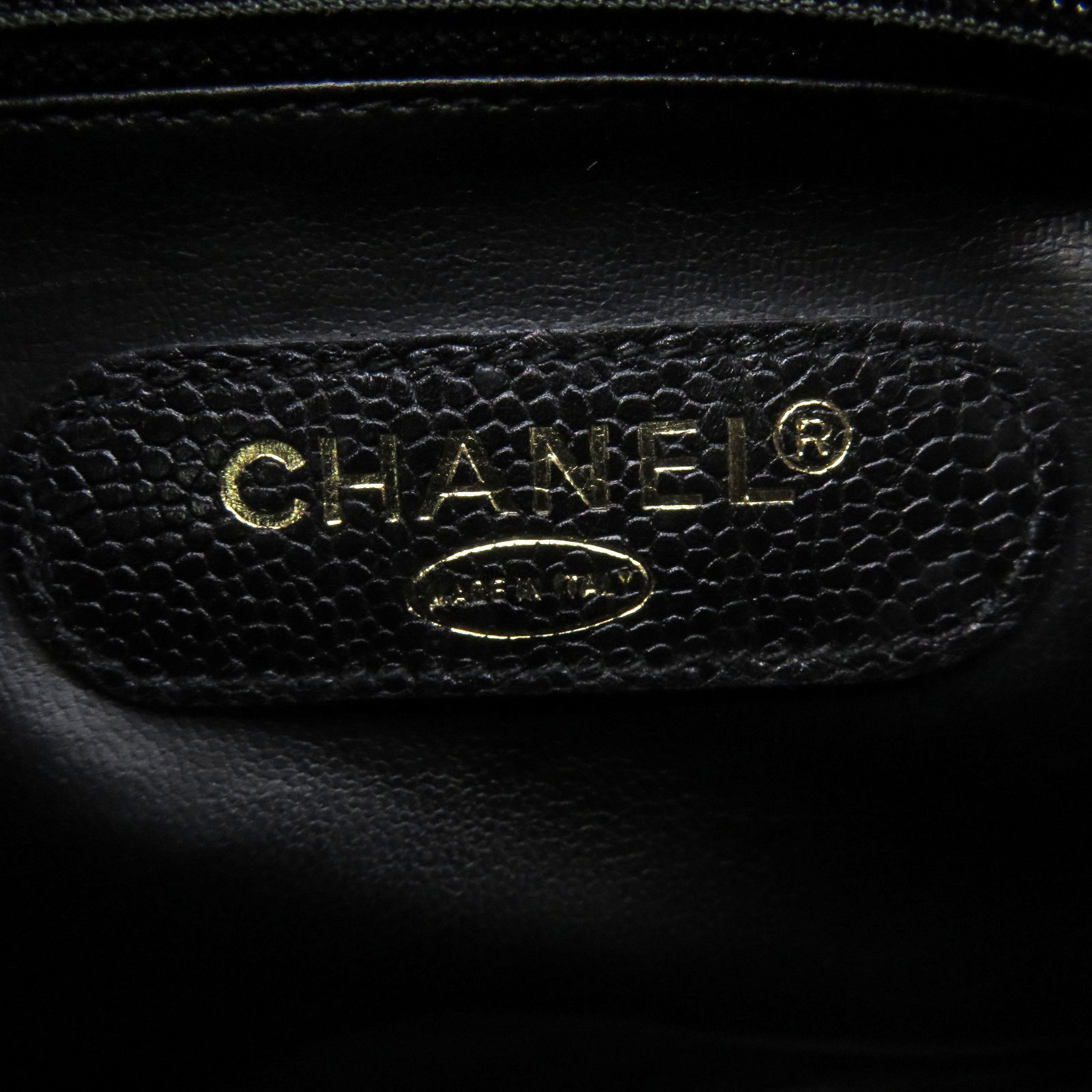 CHANEL 牛皮皮革Vintage 2Way Shoulder Bag手挽肩背兩用袋黑色
