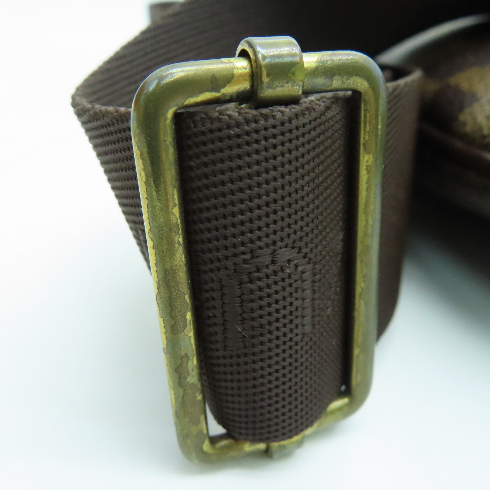 LOUIS VUITTON Damier Pochette Bosphore Shoulder Bag金扣肩背袋啡色