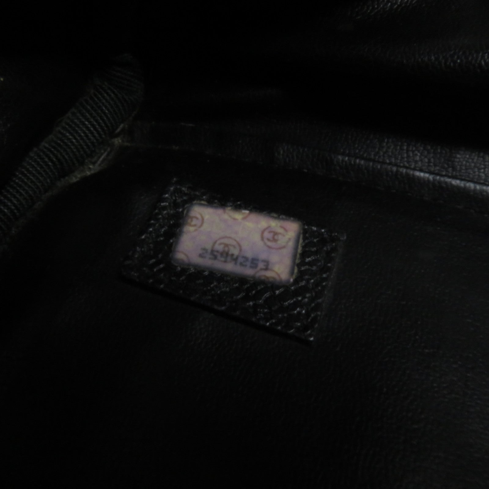 CHANEL 牛皮皮革Vintage 2Way Shoulder Bag手挽肩背兩用袋黑色