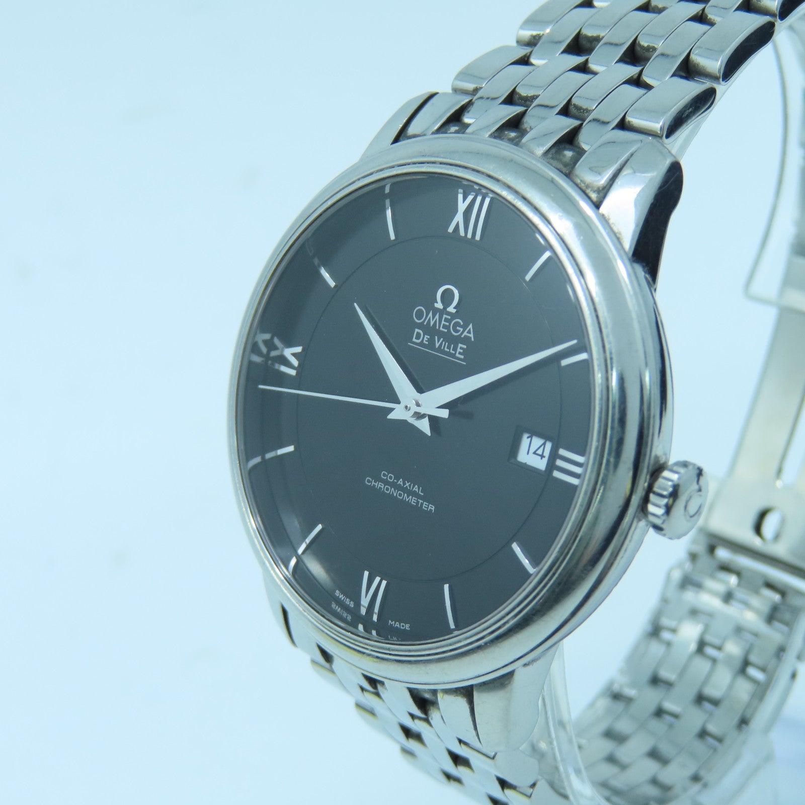 OMEGA DE Ville不锈钢手表自动机芯黑色