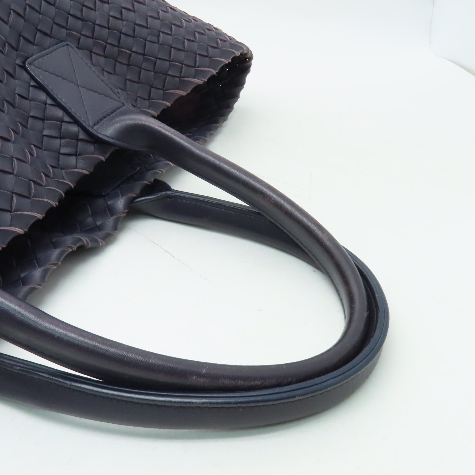 BOTTEGA VENETA 織紋皮革Large Tote Bag手挽袋紫色