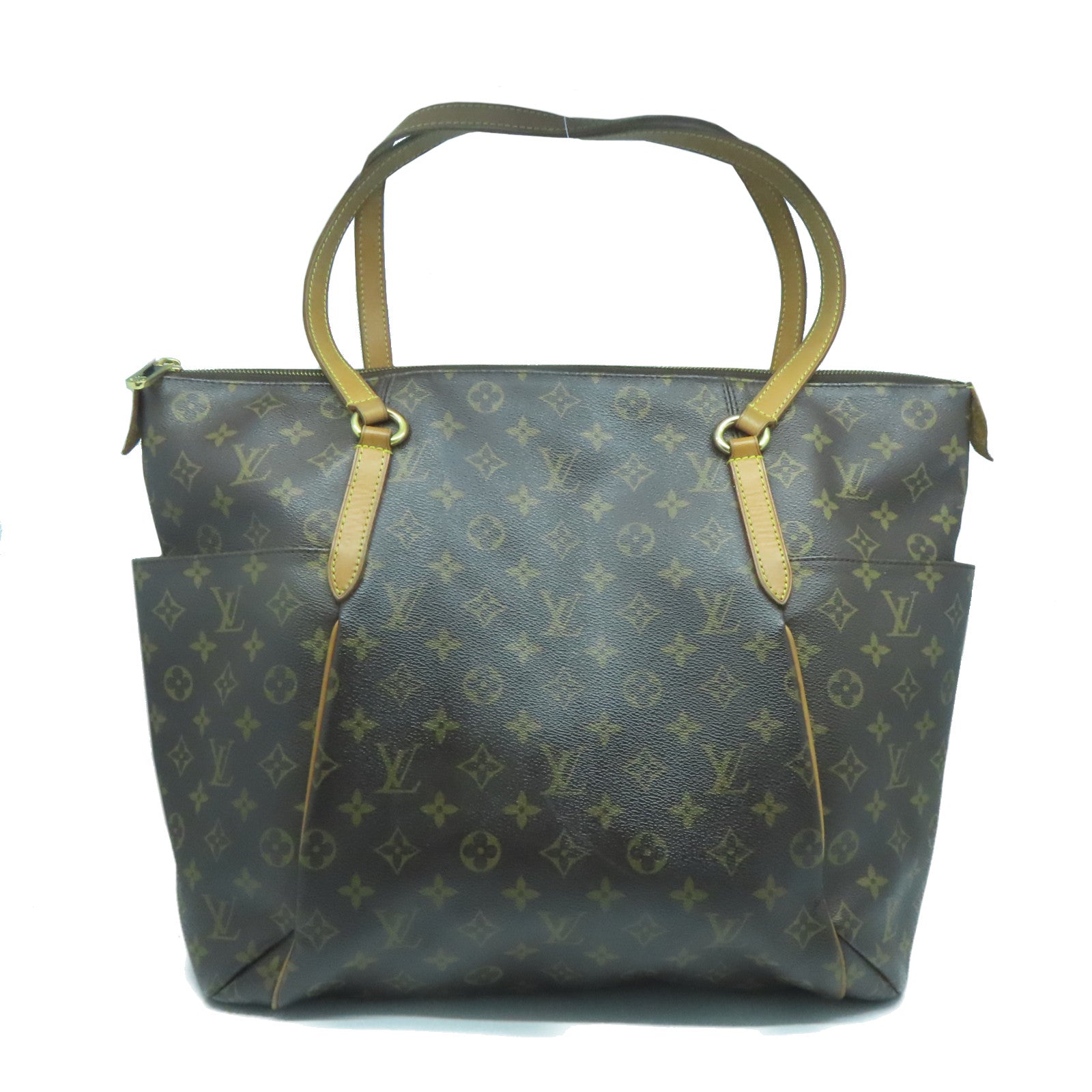 LOUIS VUITTON Monogram Totally GM金扣肩背袋啡色