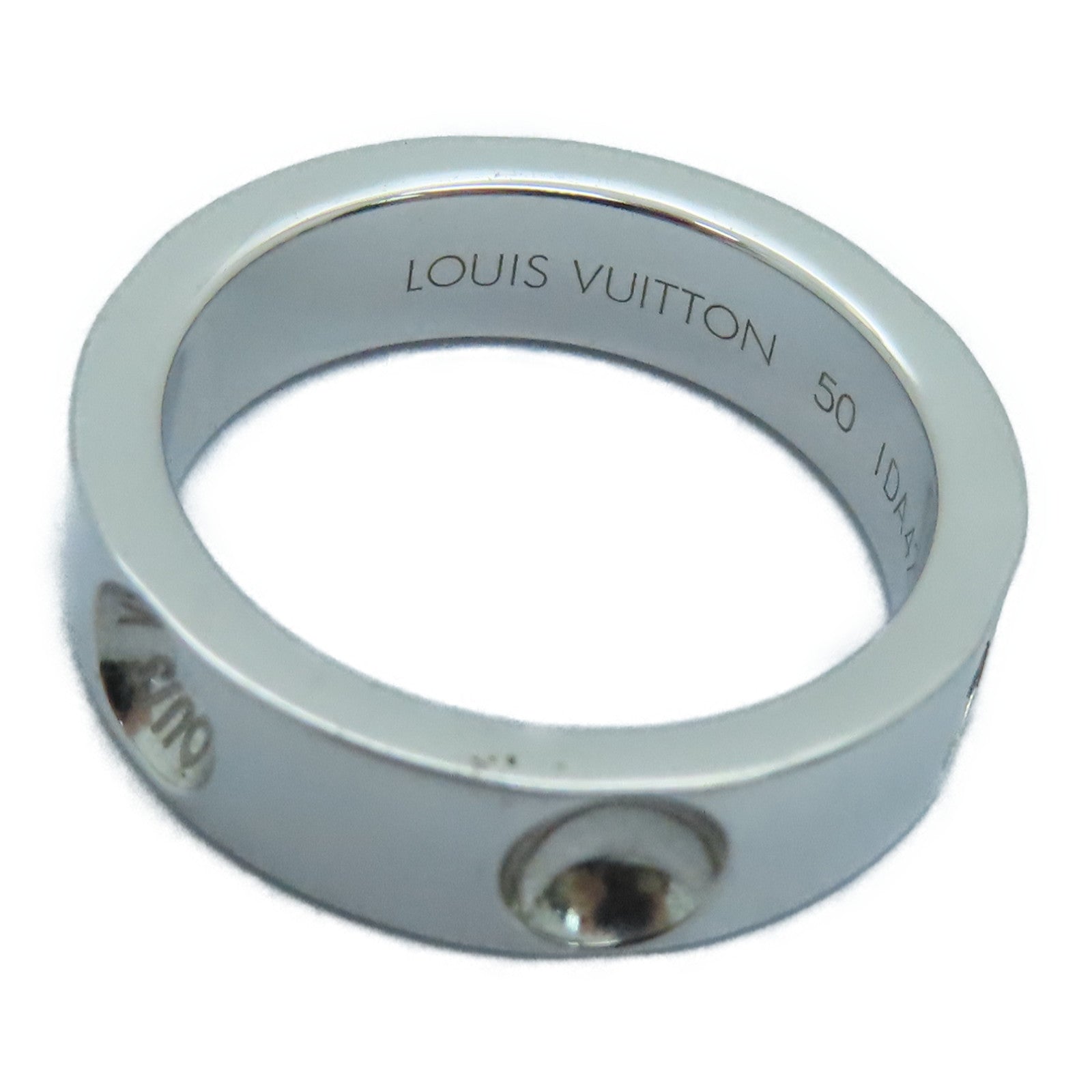 LOUIS VUITTON 【激減優惠】18K白金Ring戒指US#5.5/LV#50