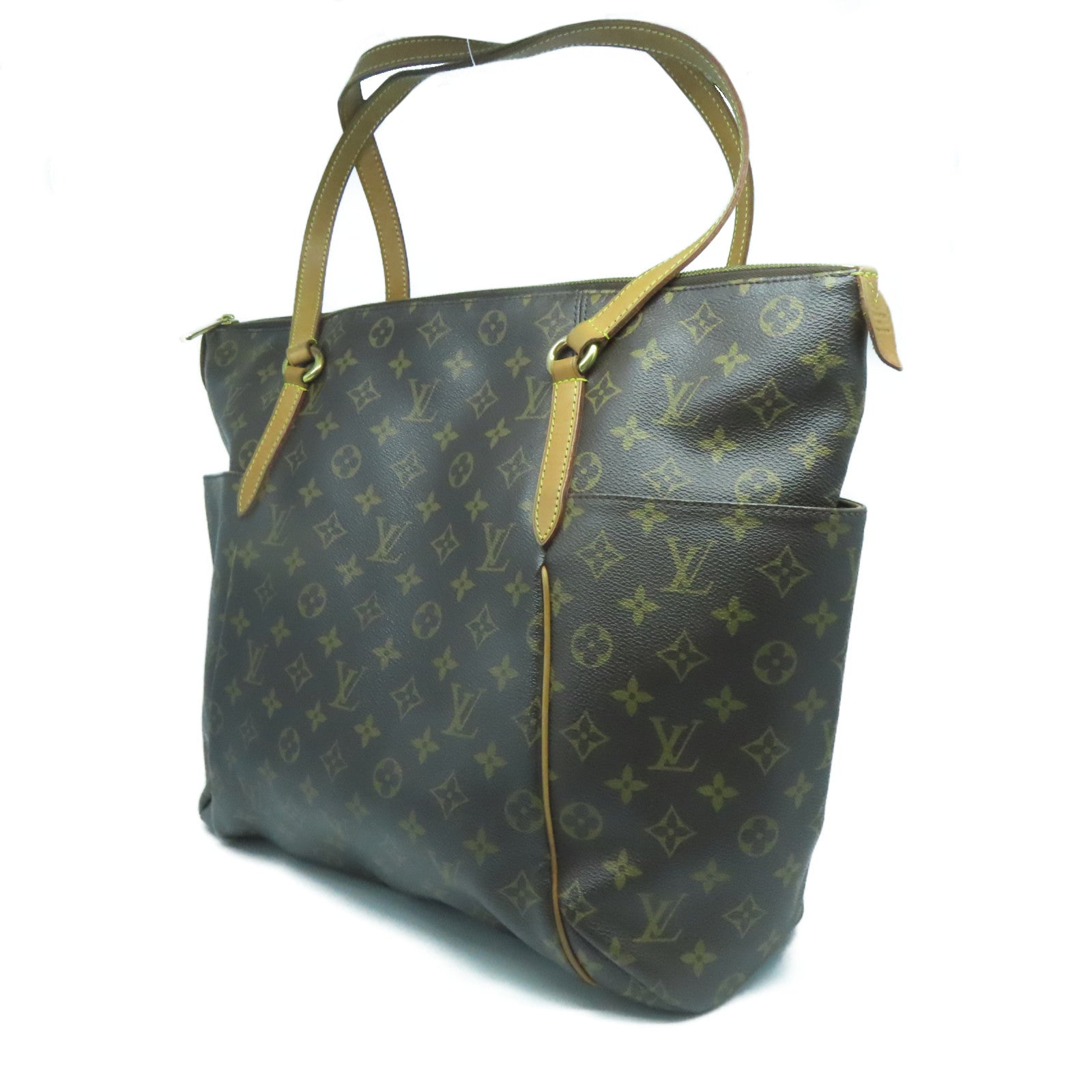 LOUIS VUITTON Monogram Totally GM金扣肩背袋啡色