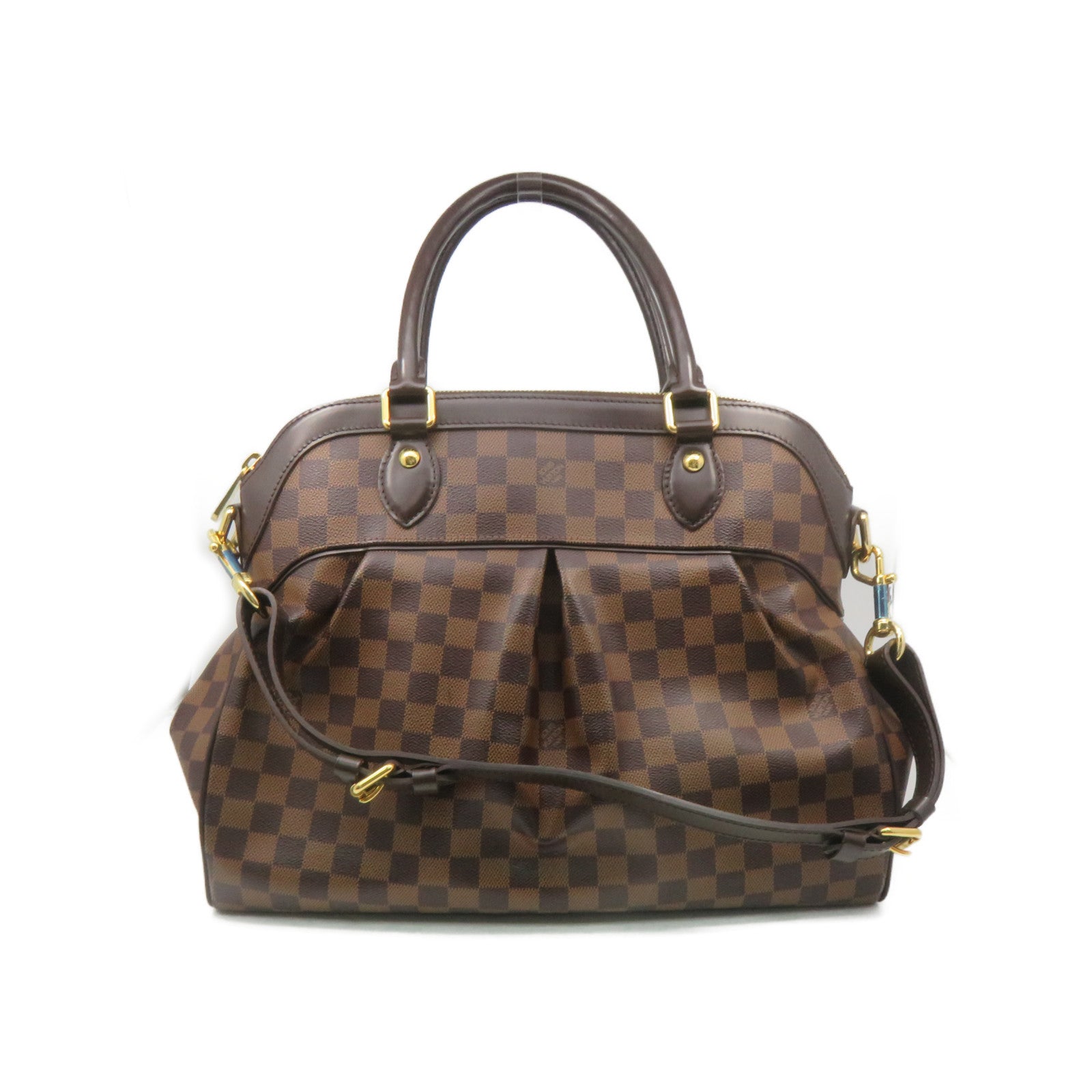 LOUIS VUITTON Damier Tivoli GM 2Way Hand Bag手挽肩背兩用袋啡色