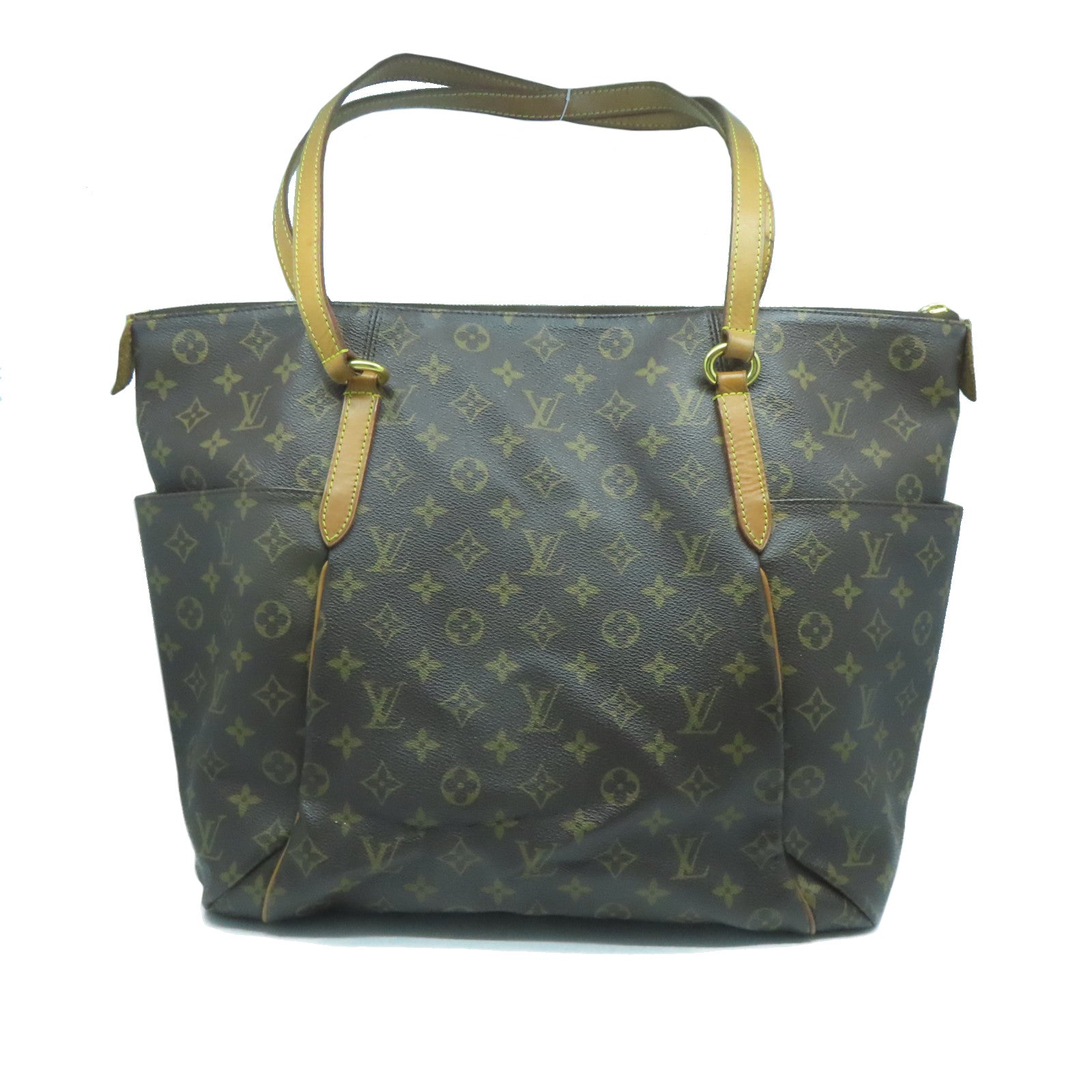 LOUIS VUITTON Monogram Totally GM金扣肩背袋啡色
