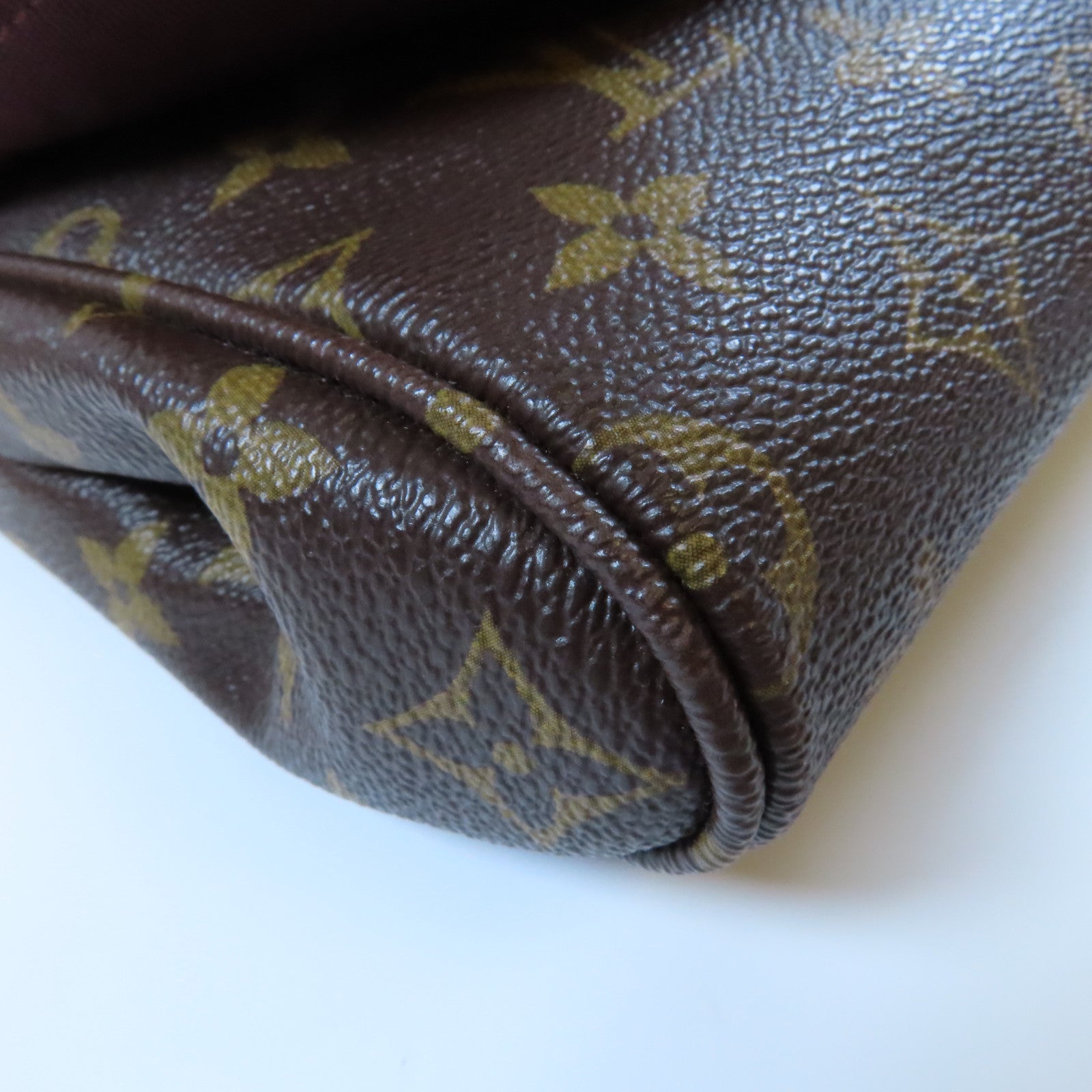 LOUIS VUITTON Monogram Favorite MM金扣手挽肩背兩用袋啡色