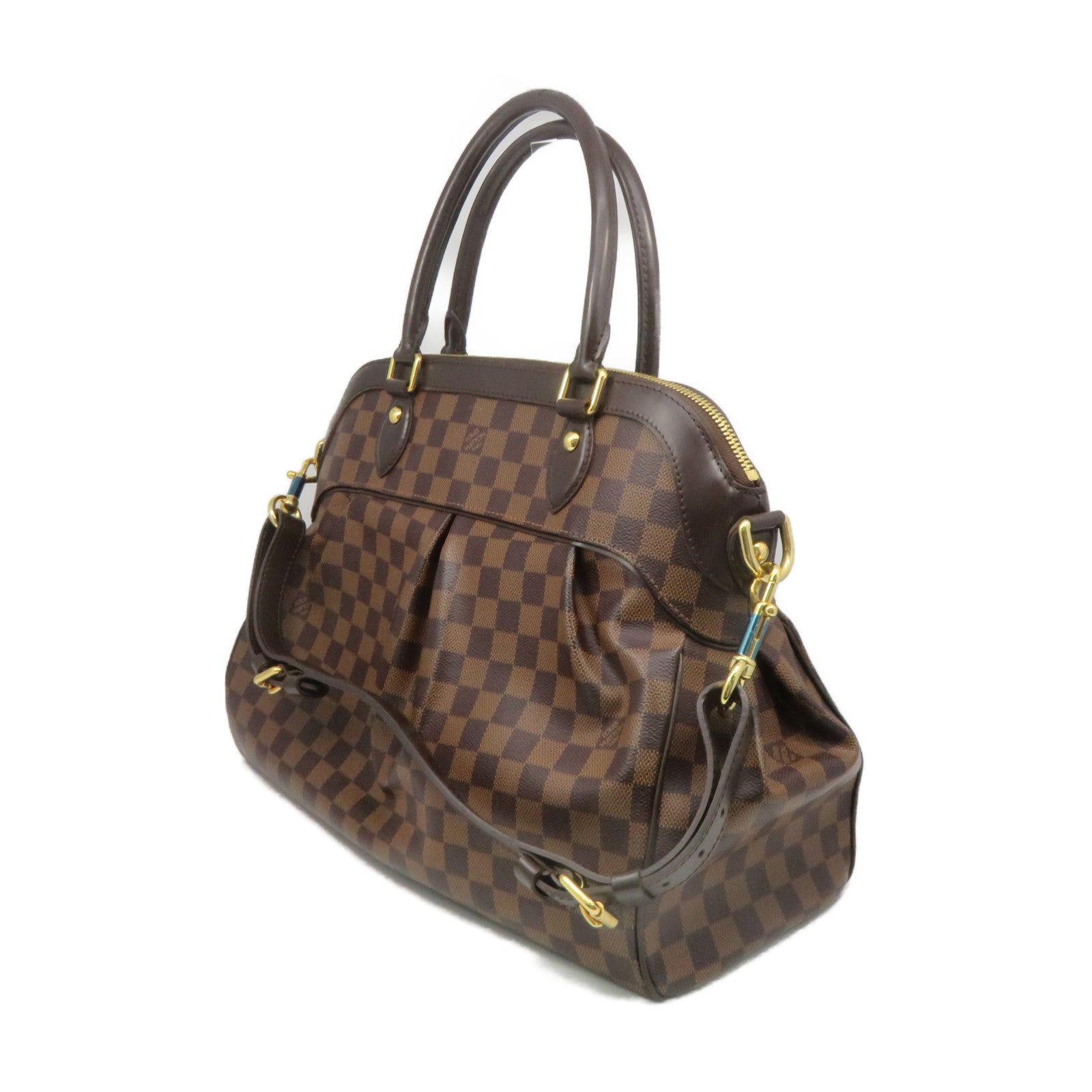 LOUIS VUITTON Damier Tivoli GM 2Way Hand Bag手挽肩背兩用袋啡色