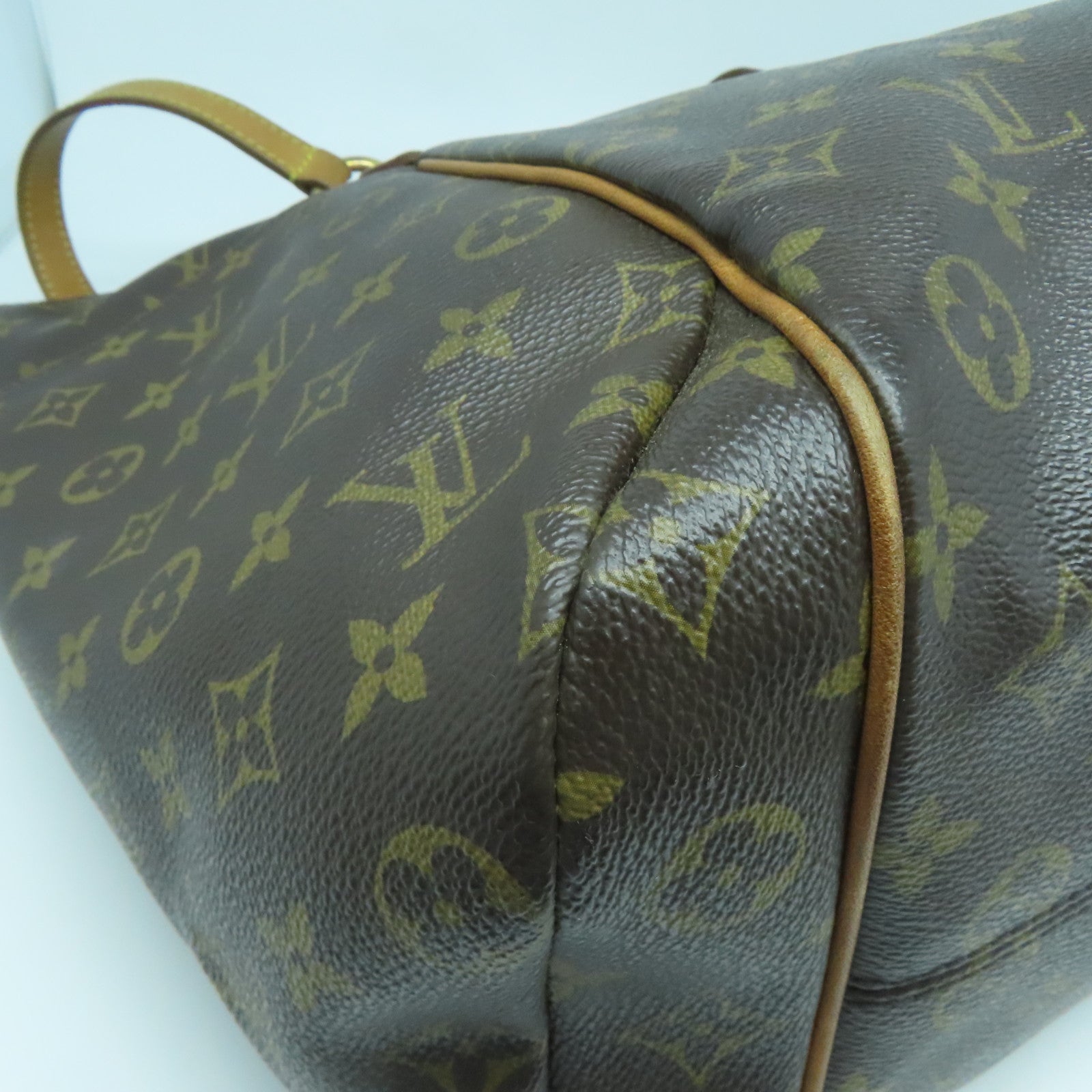 LOUIS VUITTON Monogram Totally GM金扣肩背袋啡色