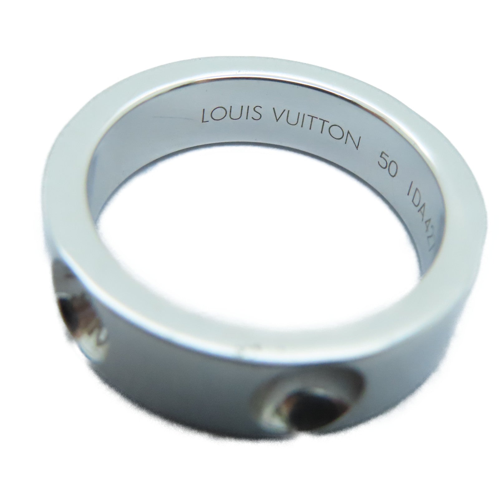 LOUIS VUITTON 【激減優惠】18K白金Ring戒指US#5.5/LV#50