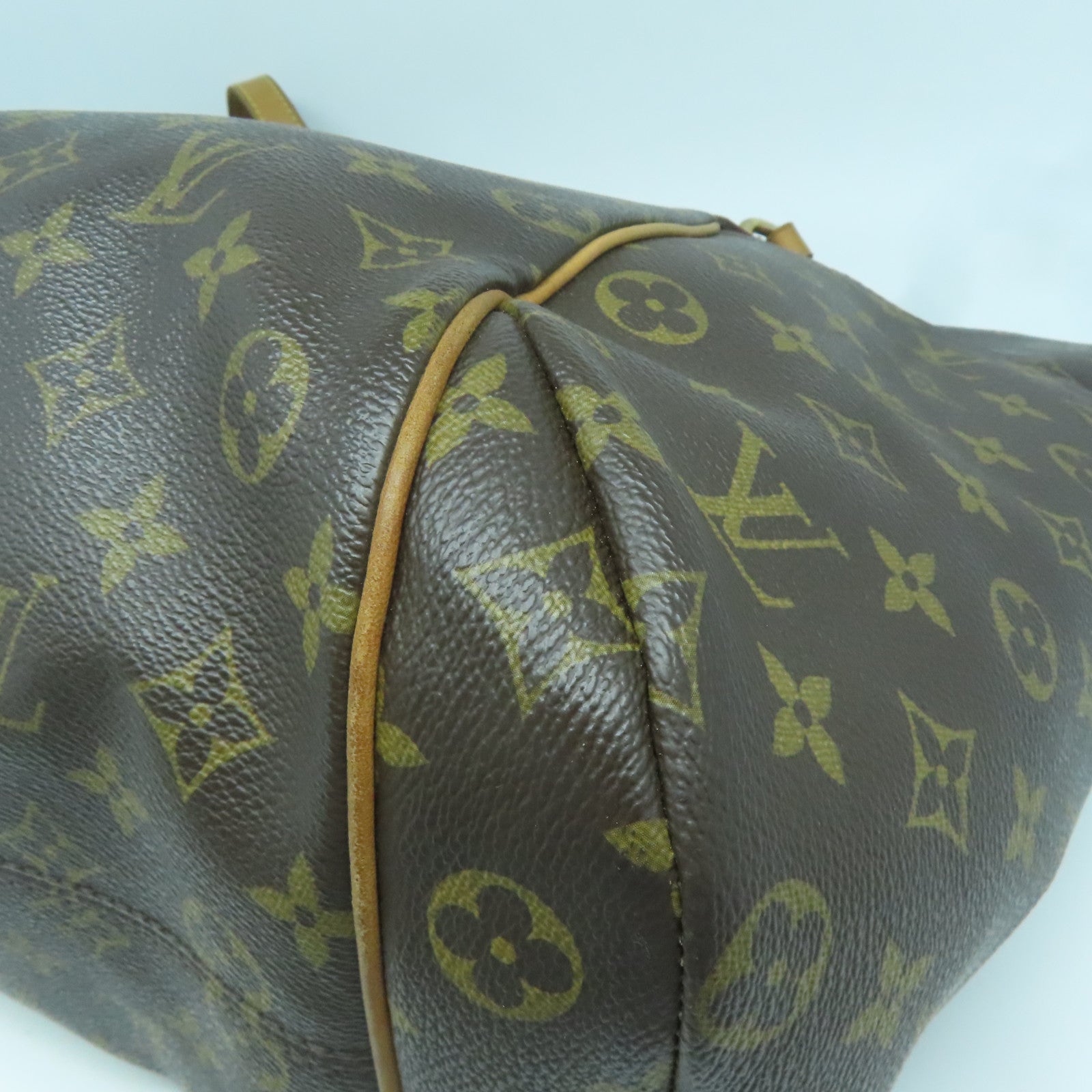LOUIS VUITTON Monogram Totally GM金扣肩背袋啡色