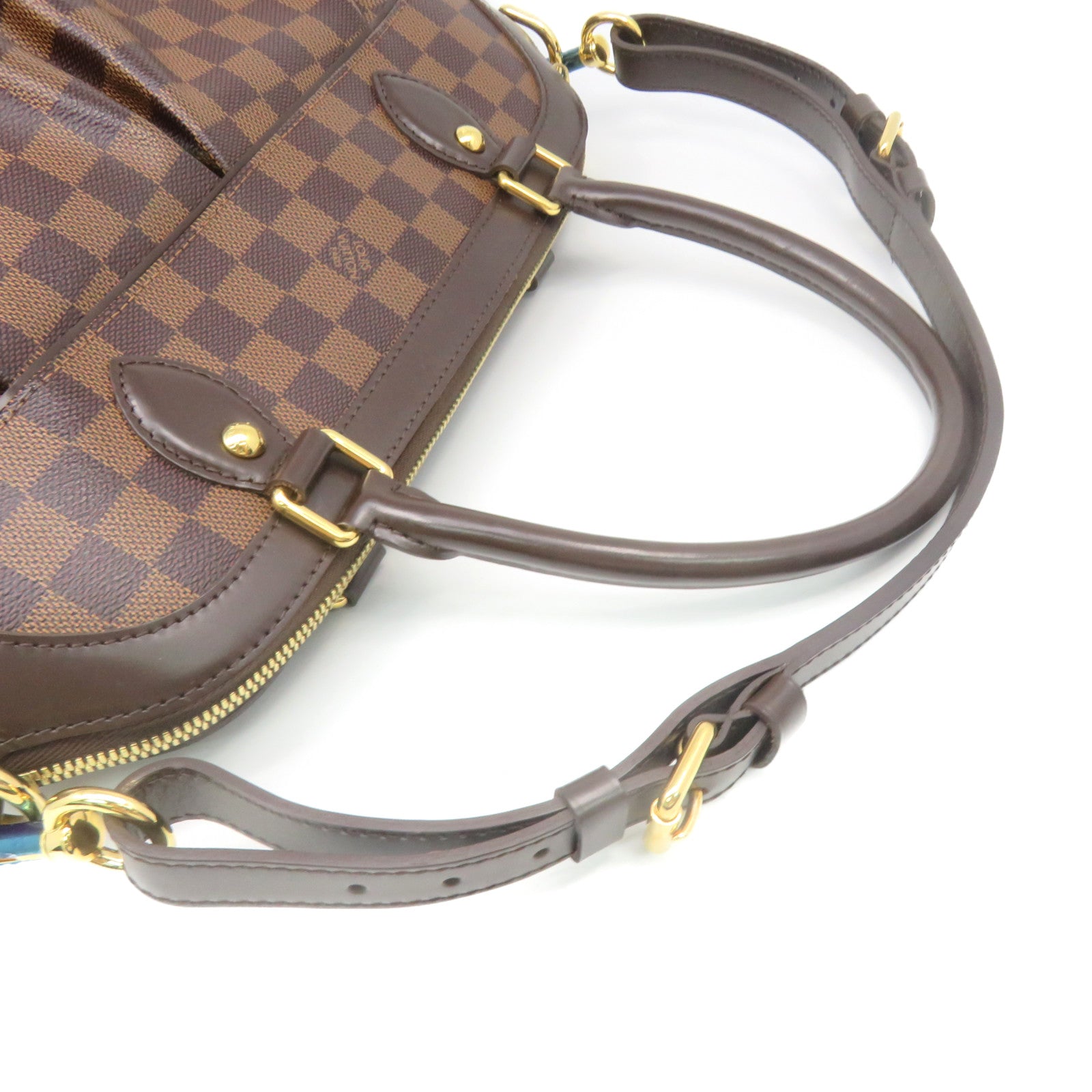LOUIS VUITTON Damier Tivoli GM 2Way Hand Bag手挽肩背兩用袋啡色