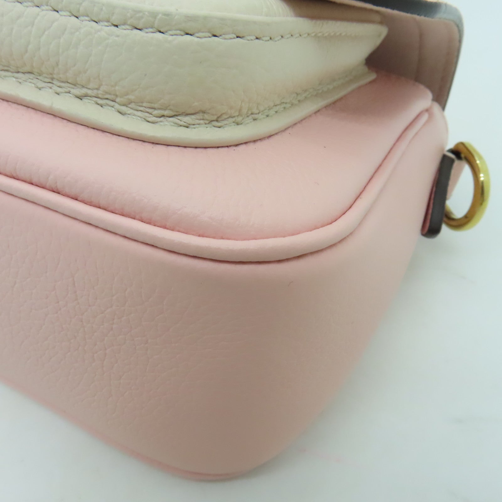 LOUIS VUITTON 【激減優惠】牛皮皮革Lockme Tender金扣手挽肩背兩用袋粉紅色