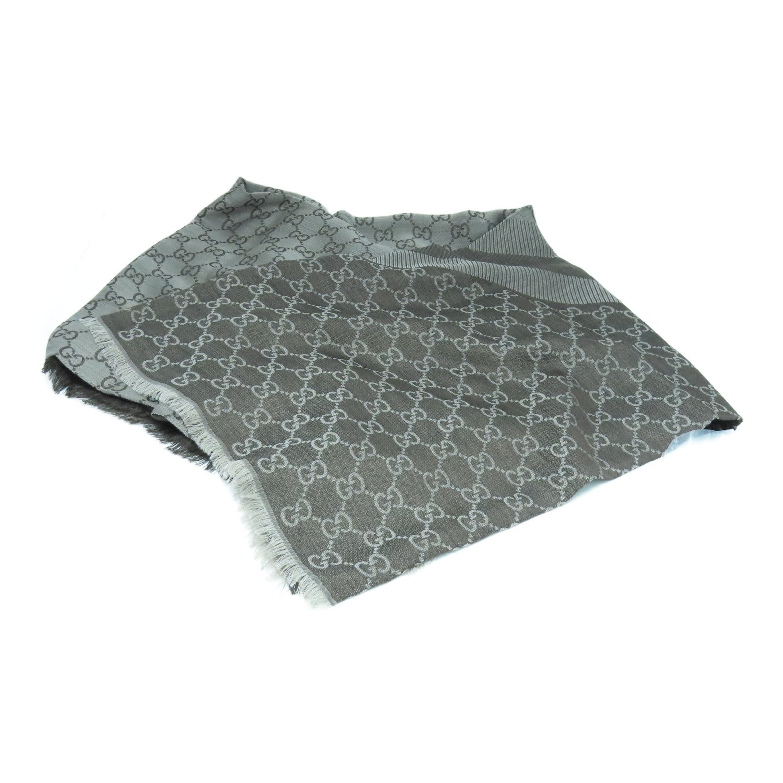 GUCCI 羊毛Scarf圍巾啡色