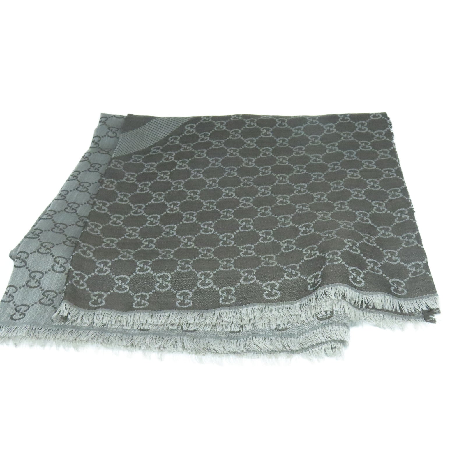 GUCCI 羊毛Scarf圍巾啡色