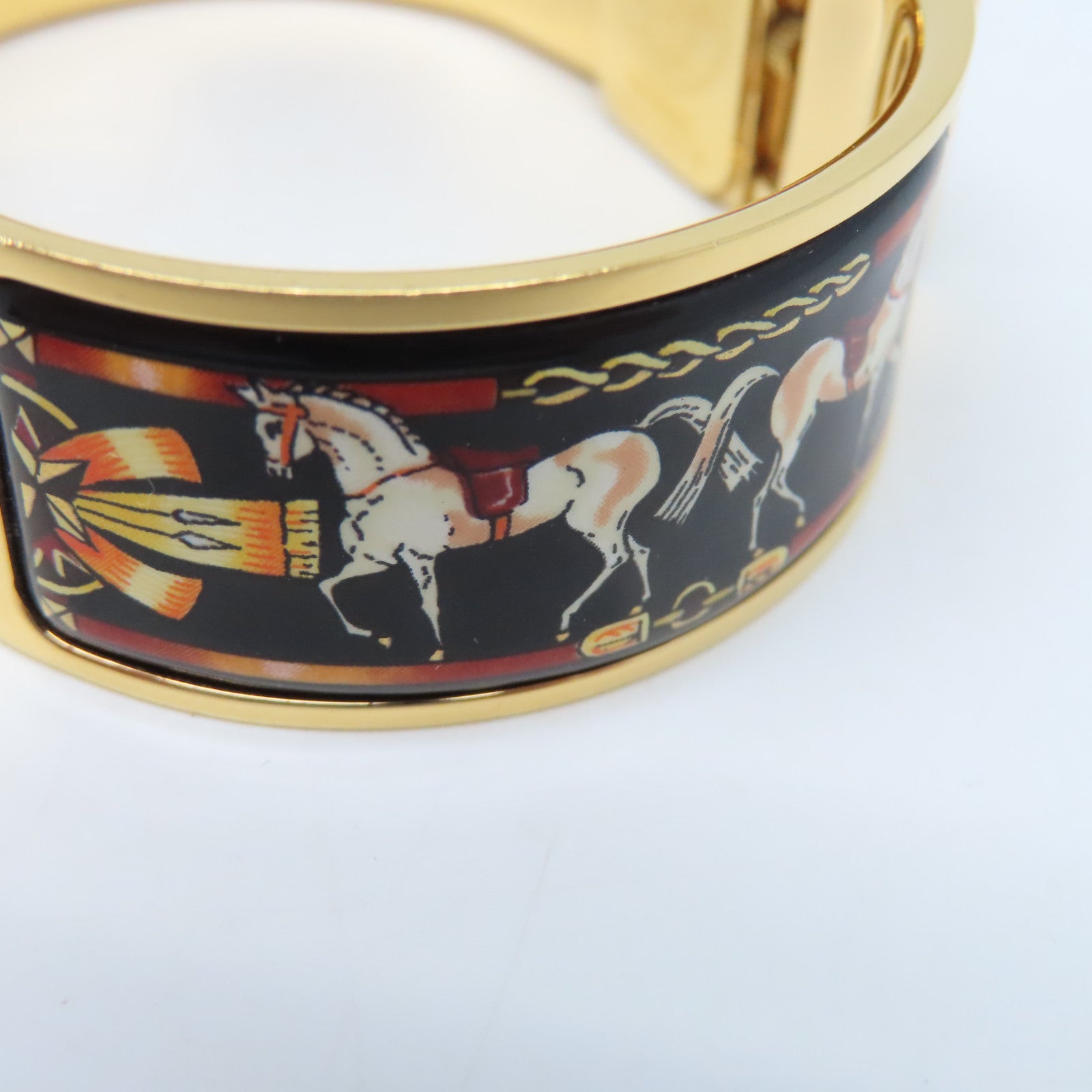 HERMES Loque Watch不锈钢手表石英机芯金色