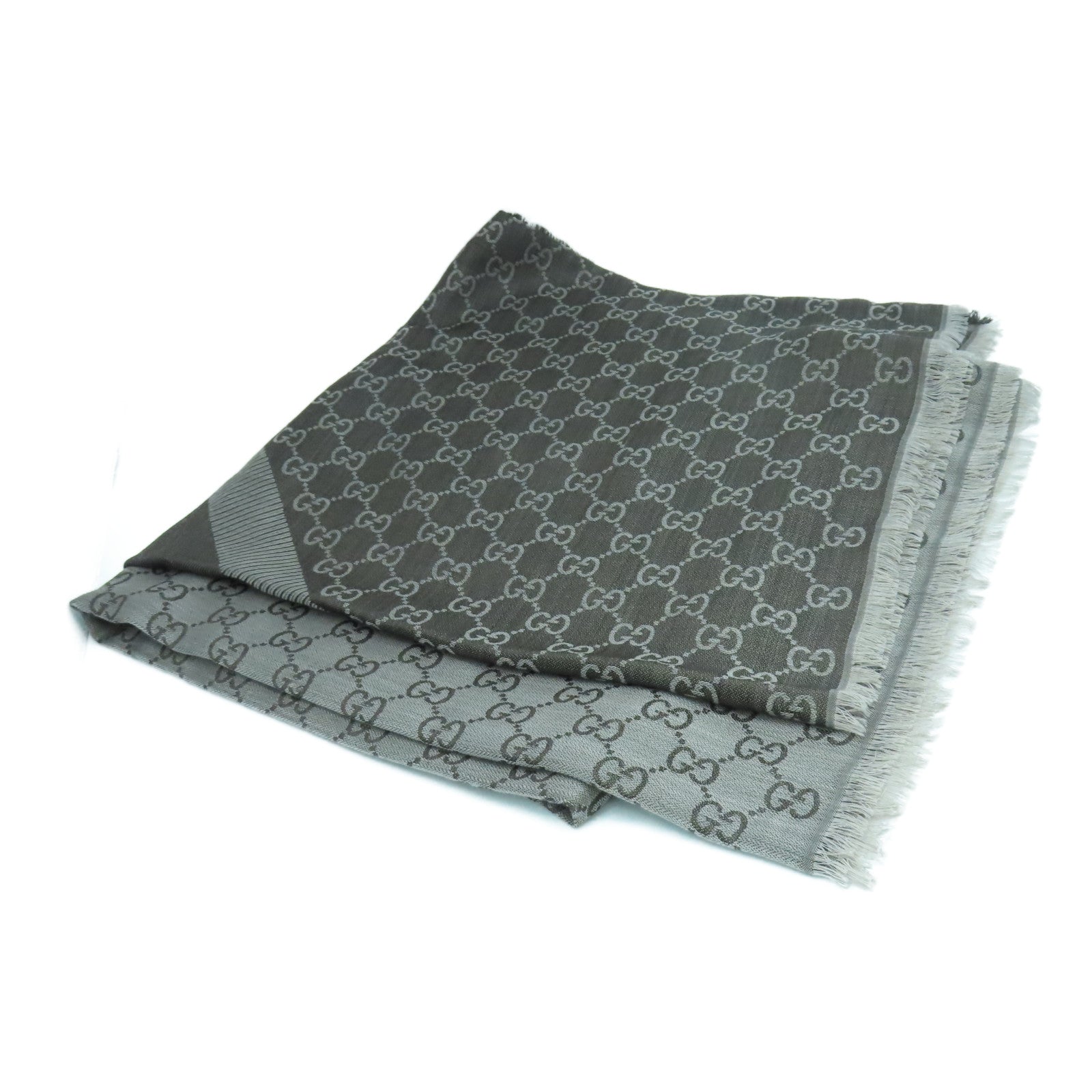 GUCCI 羊毛Scarf圍巾啡色