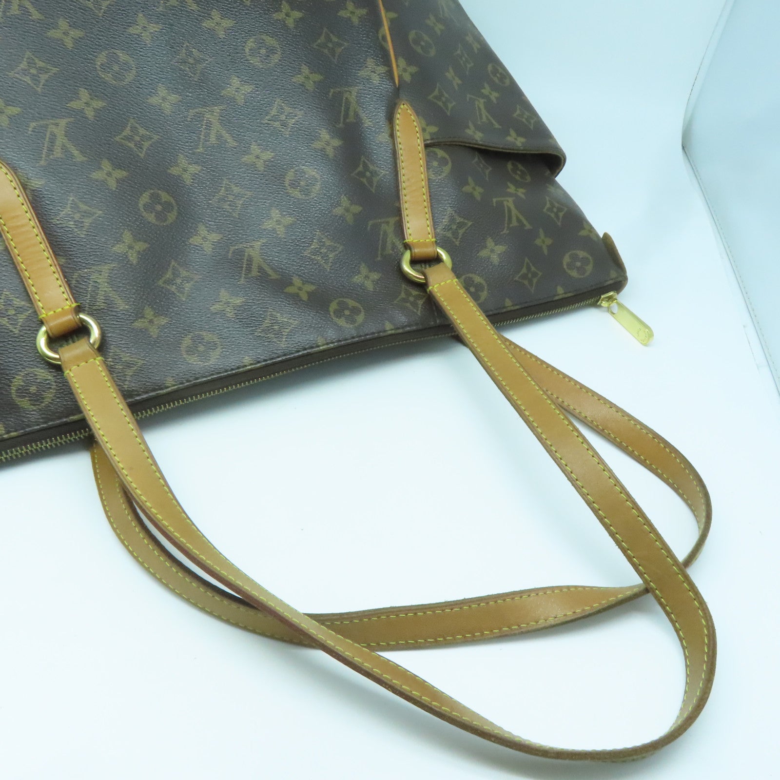 LOUIS VUITTON Monogram Totally GM金扣肩背袋啡色