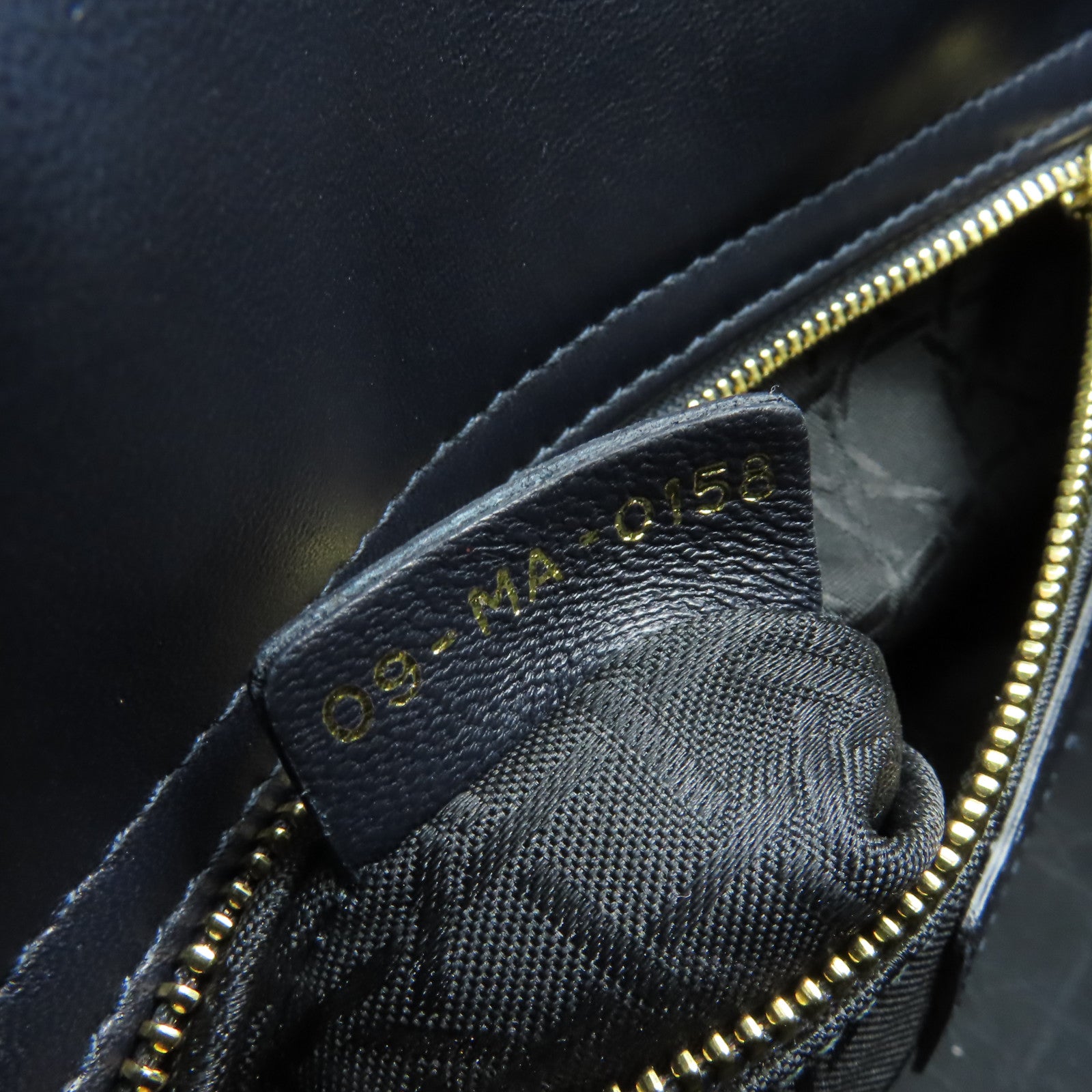 Dior 羊皮皮革Lady Dior My ABCDior 2Way Shoulder Bag手挽肩背兩用袋深藍色