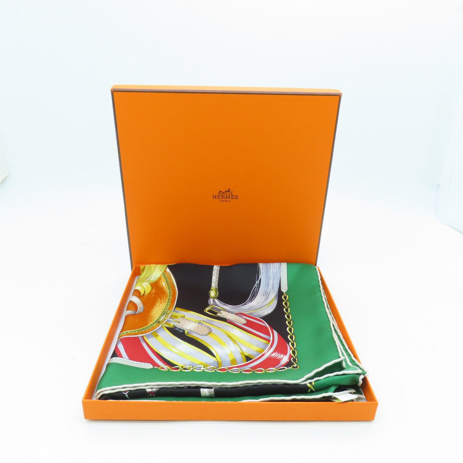 HERMES 【激減優惠】絲質Scarf 90x90絲巾彩色