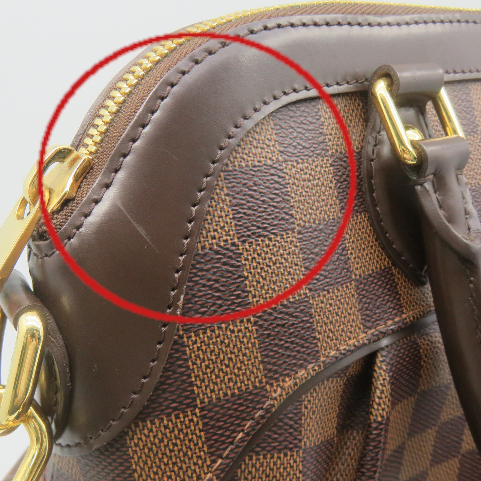 LOUIS VUITTON Damier Tivoli GM 2Way Hand Bag手挽肩背兩用袋啡色