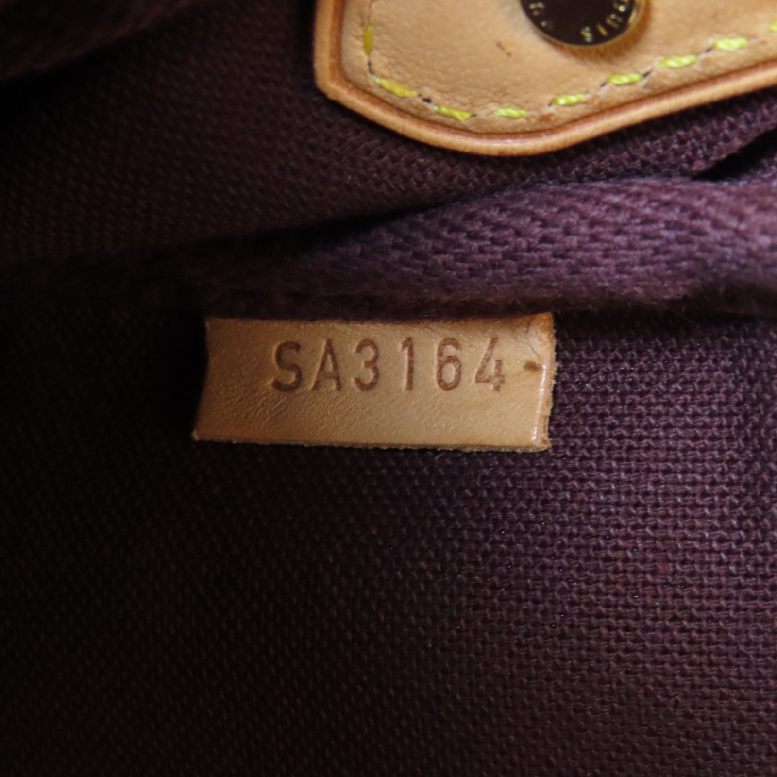 LOUIS VUITTON Monogram Favorite MM金扣手挽肩背兩用袋啡色
