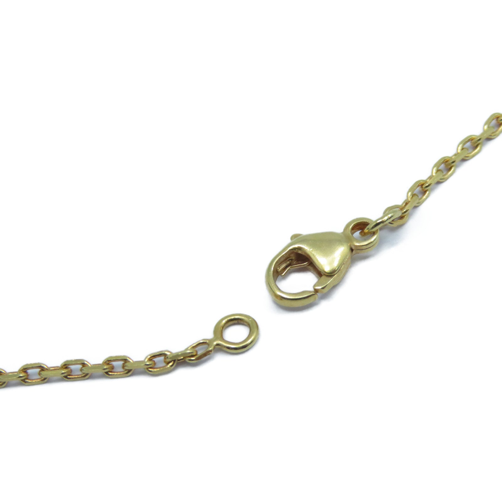 HERMES 金屬Mini Pop H Necklace金扣項鍊Nata奶油白色