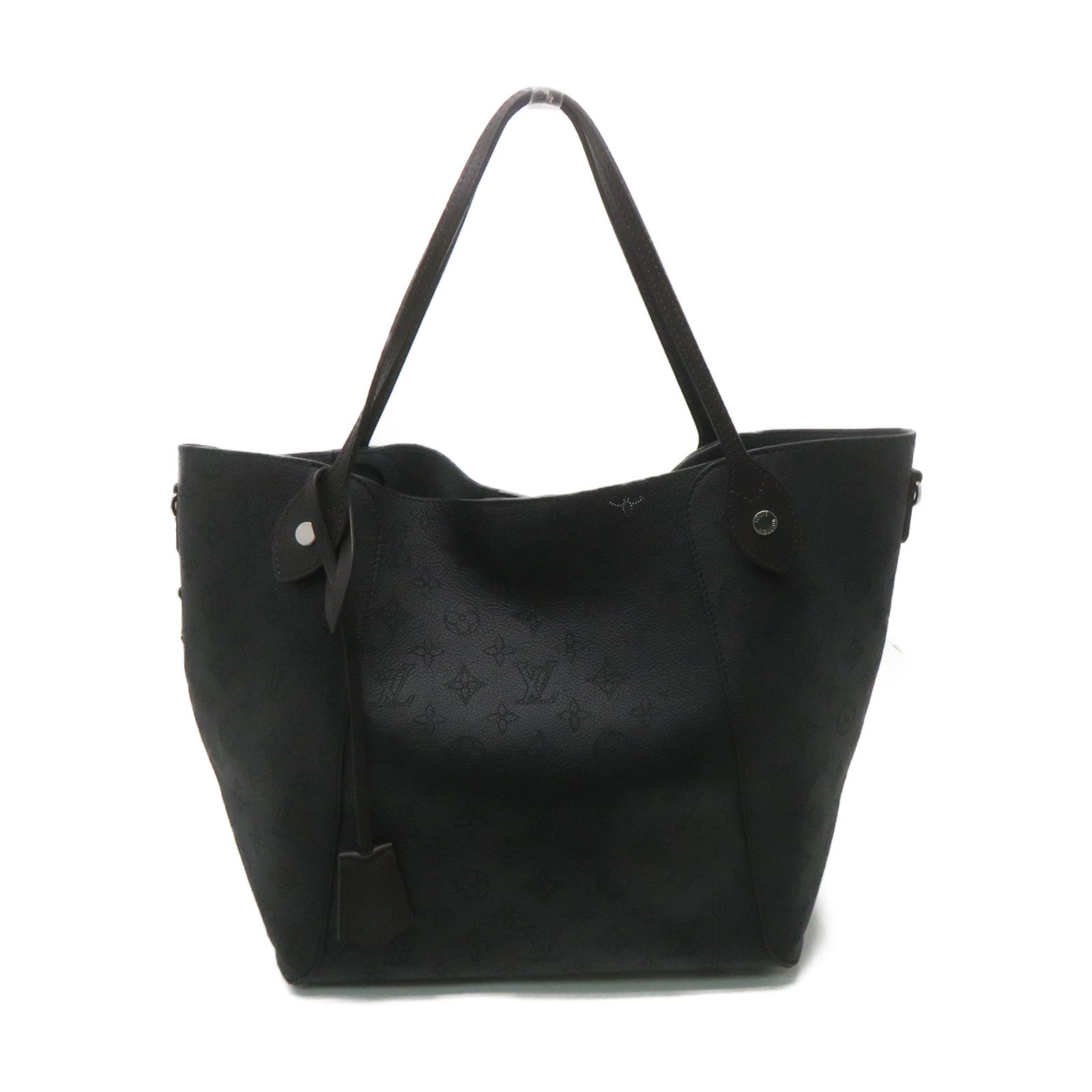 LOUIS VUITTON Mahina Hina MM Tote Shoulder Bag肩背袋黑色