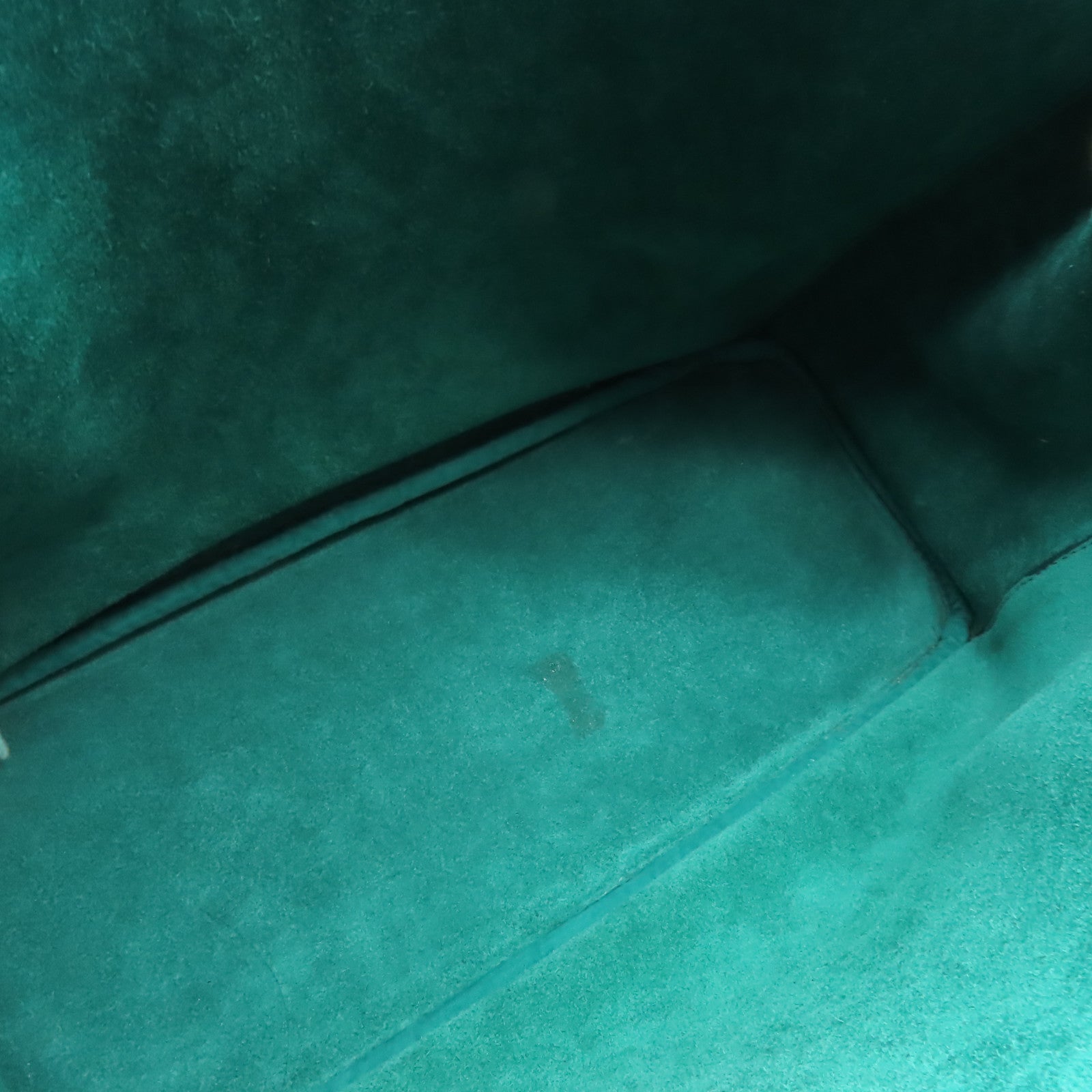 PRADA 牛皮皮革2 Way Shoulder銀扣手挽肩背兩用袋藍色