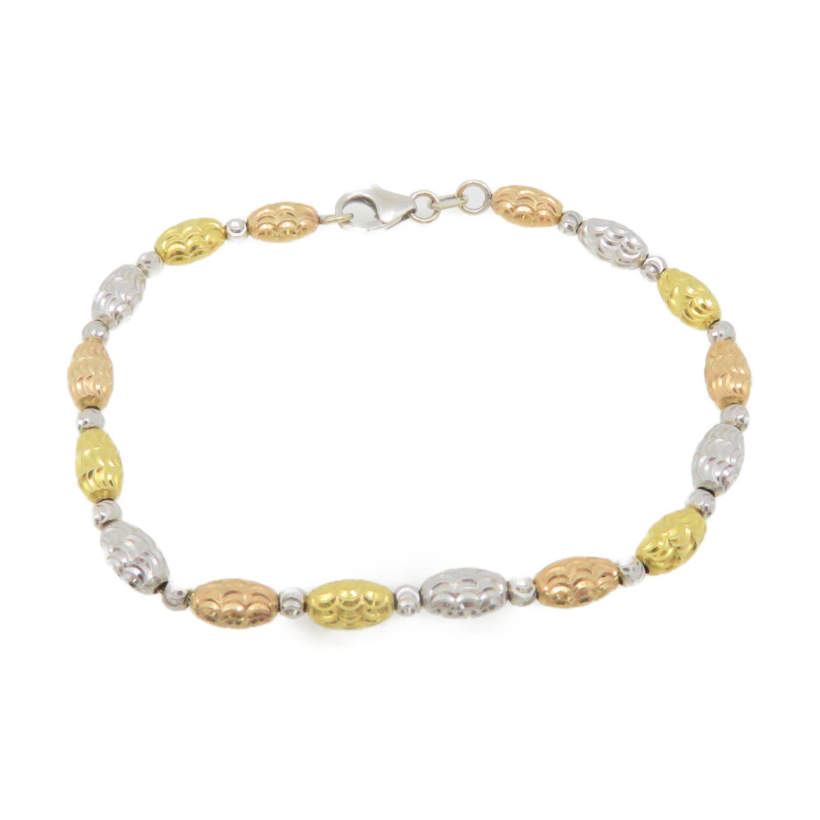 JEWELRY 【激減優惠】18K黃金/玫瑰金/白金Gold Bracelet手鏈