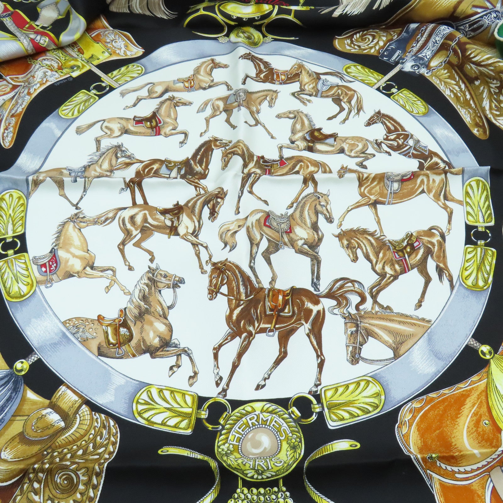 HERMES 【激減優惠】絲質Scarf 90x90絲巾彩色