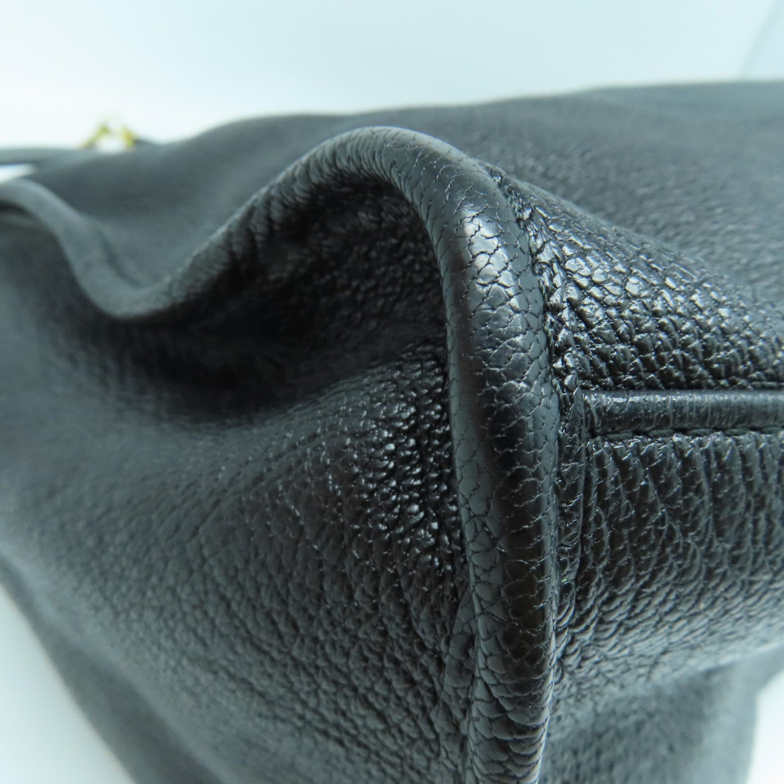 BALENCIAGA 牛皮皮革City金扣手挽肩背兩用袋黑色