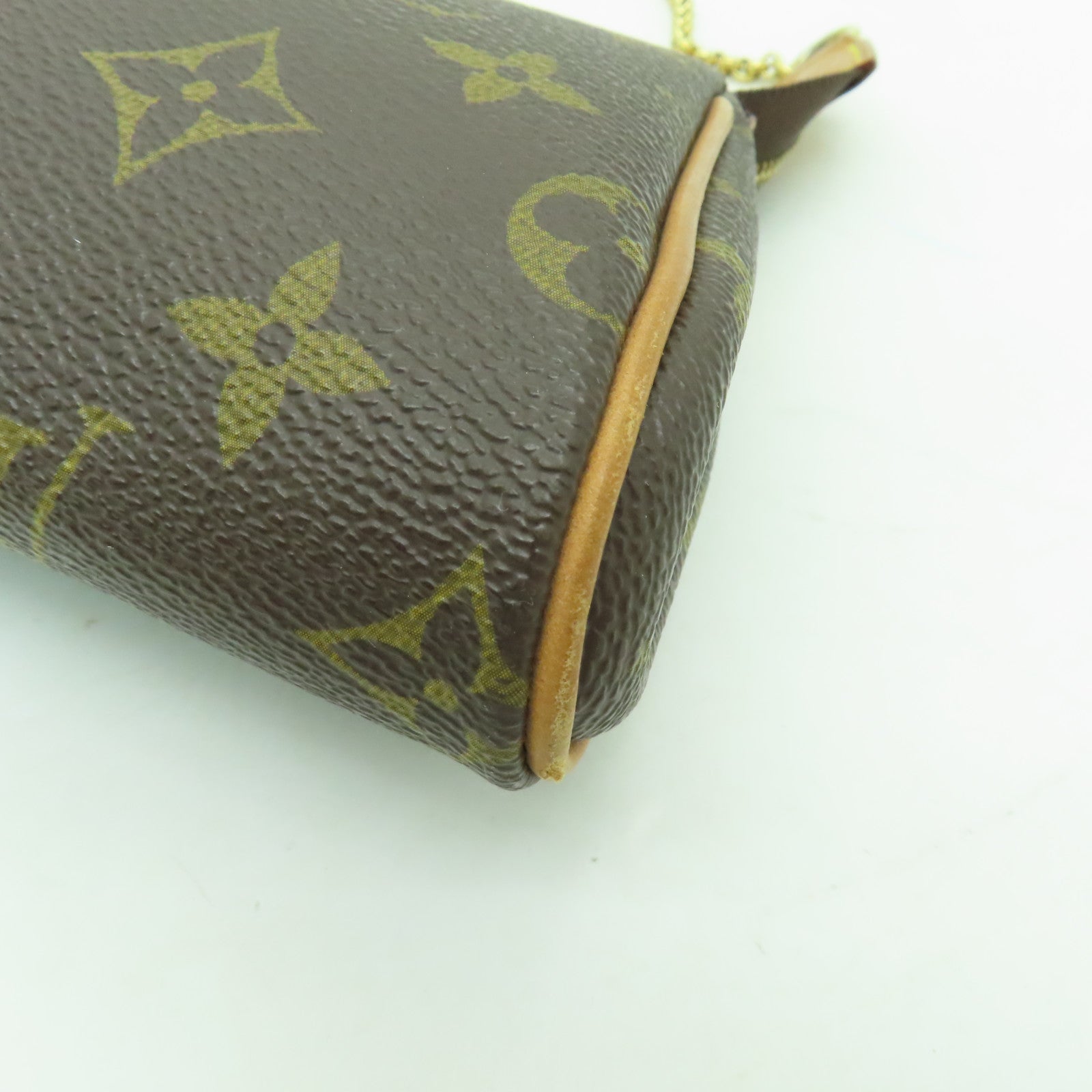 LOUIS VUITTON 【激減優惠】Monogram Eva金扣手挽肩背兩用袋棕色