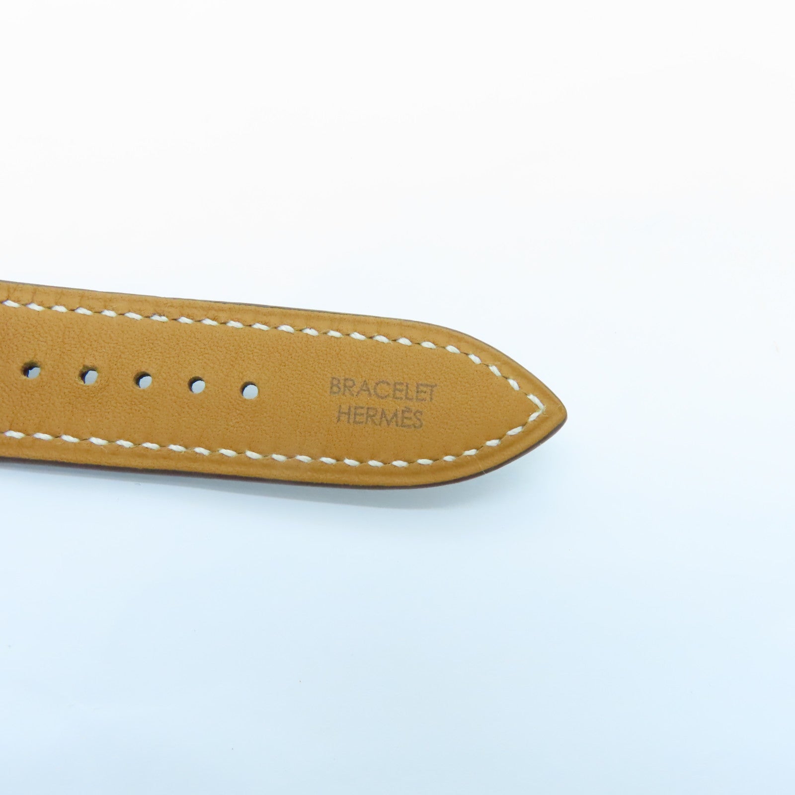 HERMES Cape Cod Watch不鏽鋼手錶石英機芯白色