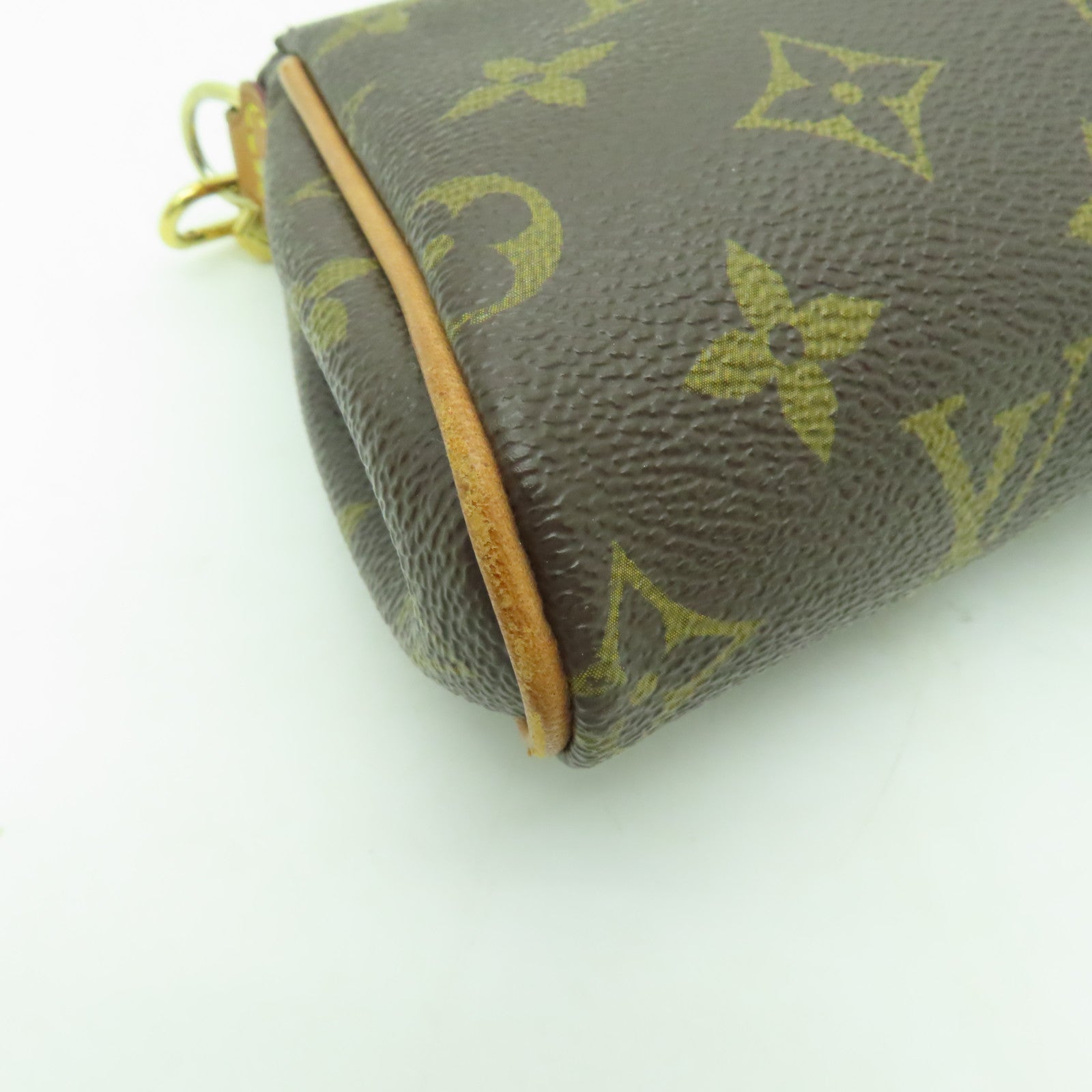 LOUIS VUITTON 【激減優惠】Monogram Eva金扣手挽肩背兩用袋棕色